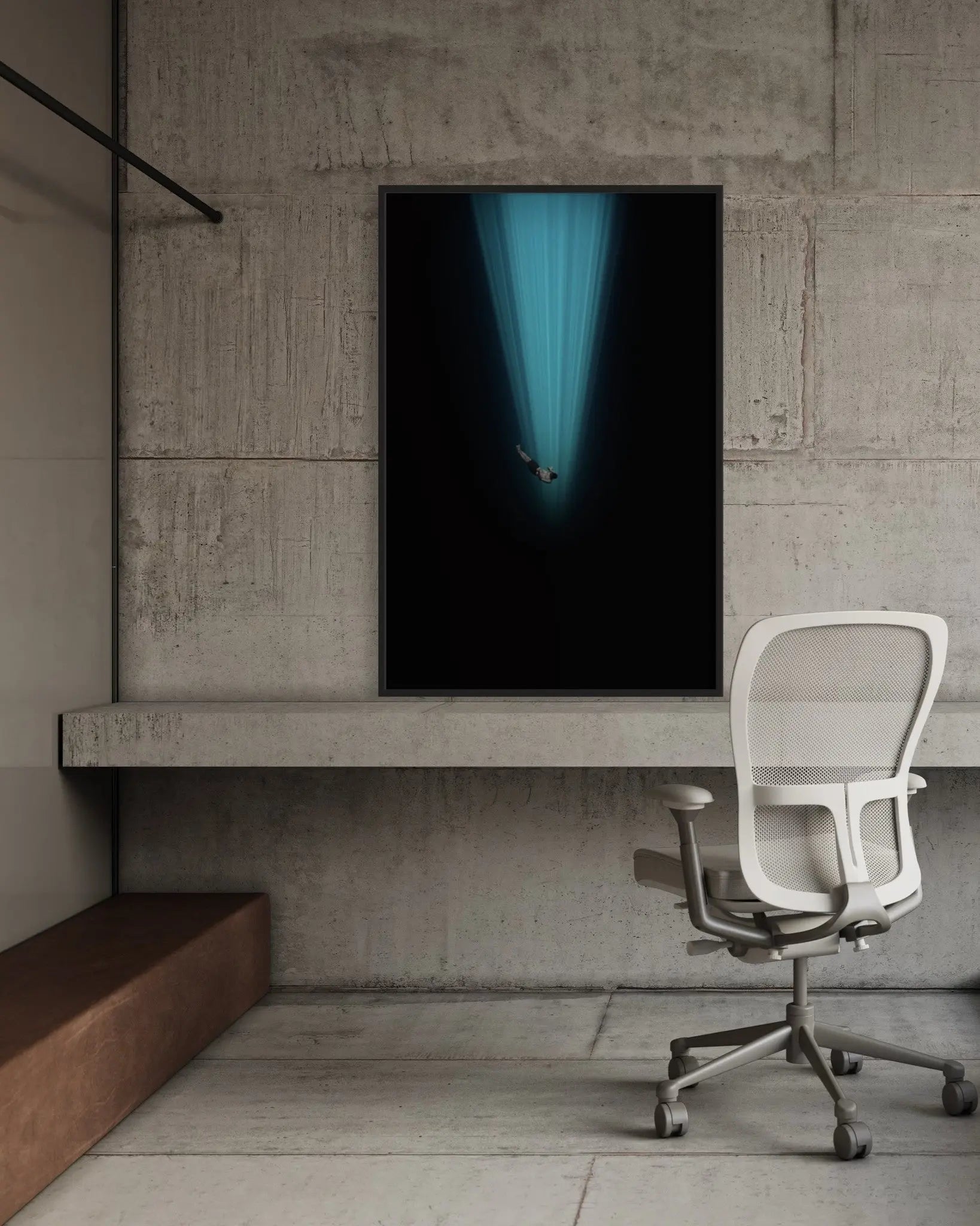 Intervention by Enric Gener featured in an elegant interior space