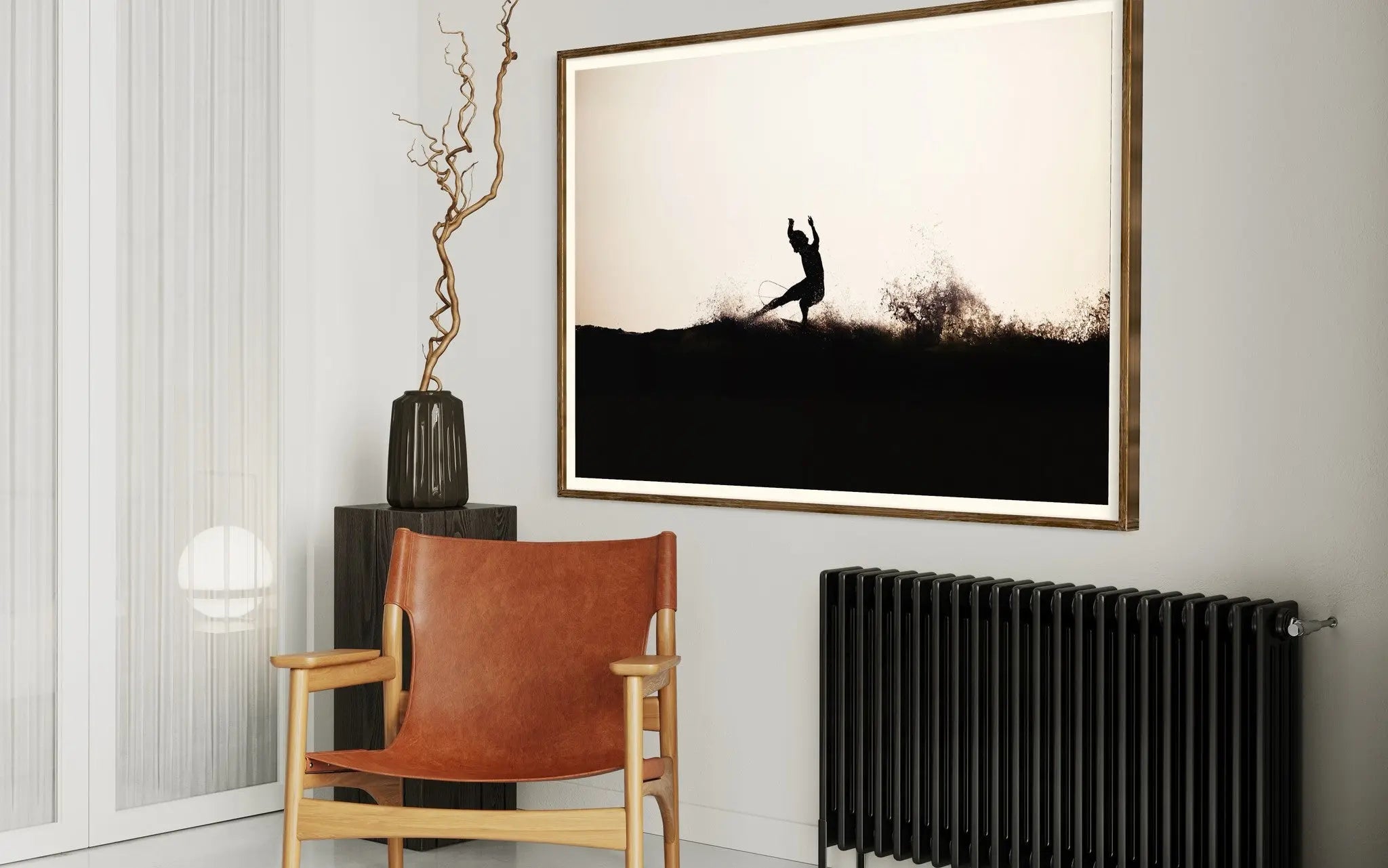 On the Edge by Enric Gener featured in an elegant interior space