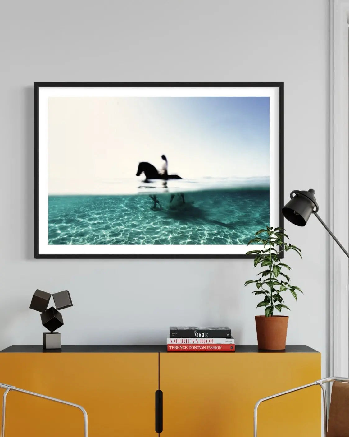 Down by the Sea by Enric Gener styled in a contemporary interior setting
