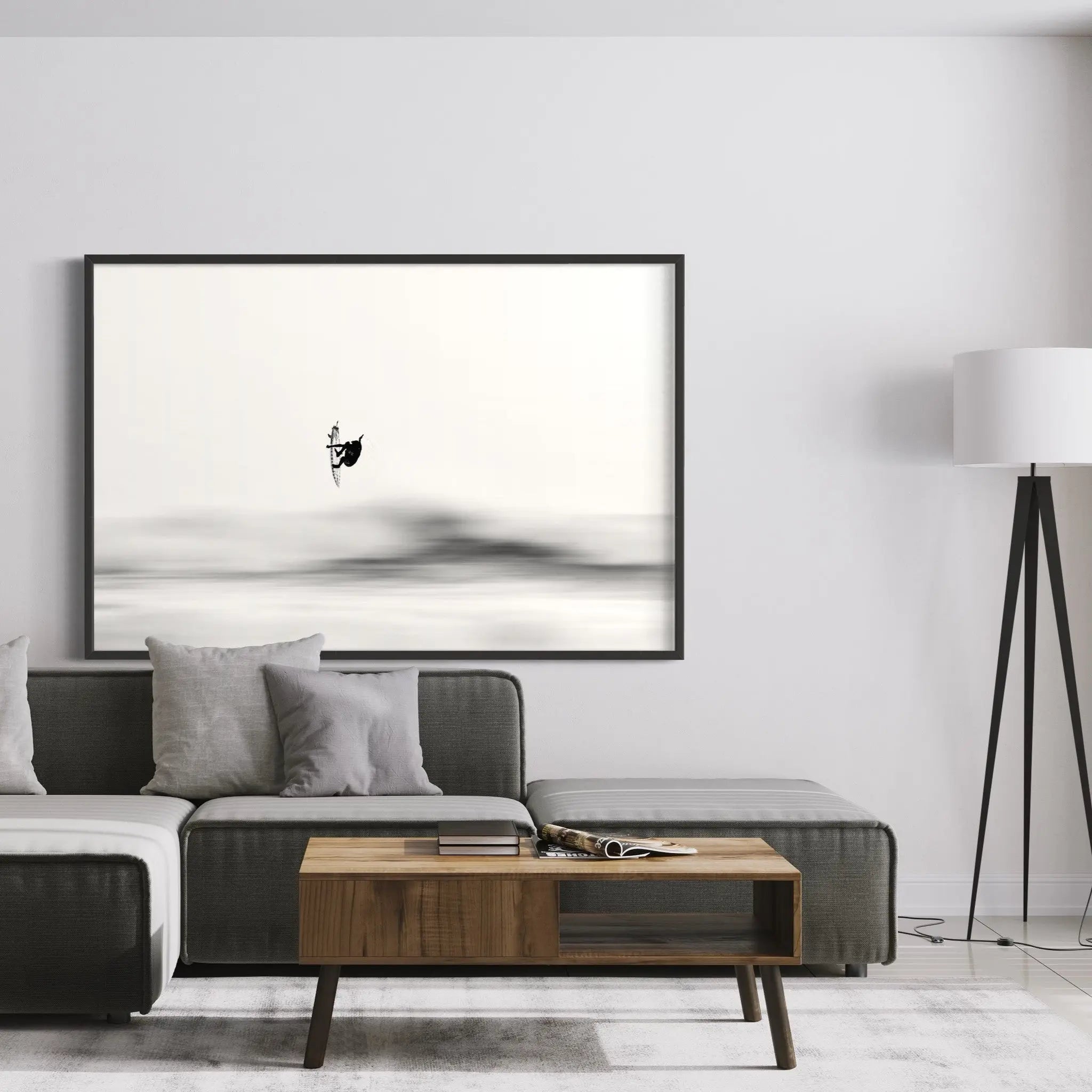 Up High by Enric Gener showcased in a designer room setting