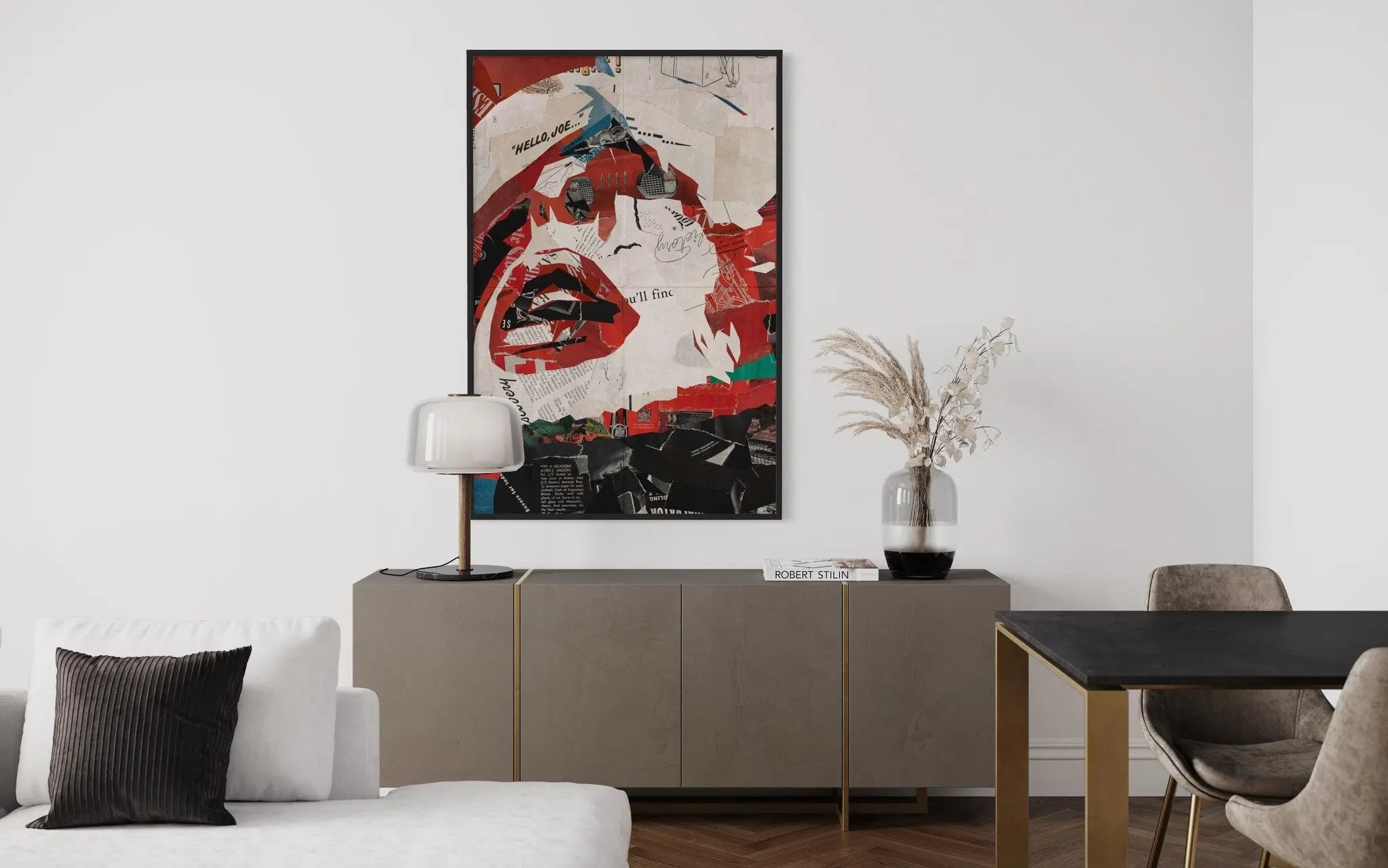 Hello Joe by Alejandro Franseschini presented in a curated interior design