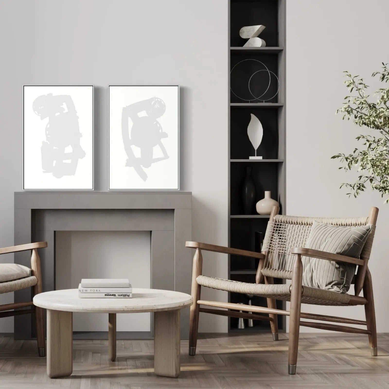 Neutra Series 1 by Alejandro Franseschini styled in a contemporary interior setting