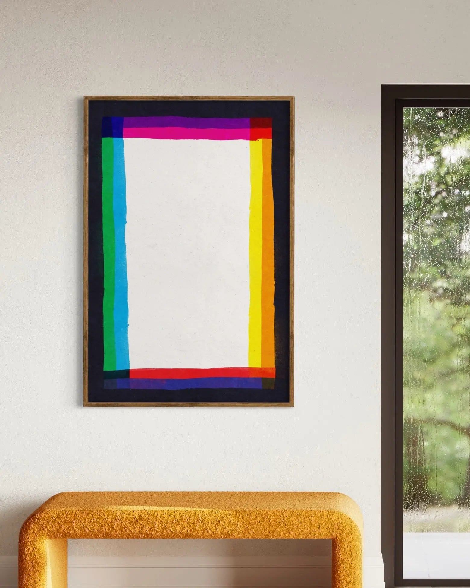 The Other Side by Francesco Alessandrini showcased in a designer room setting
