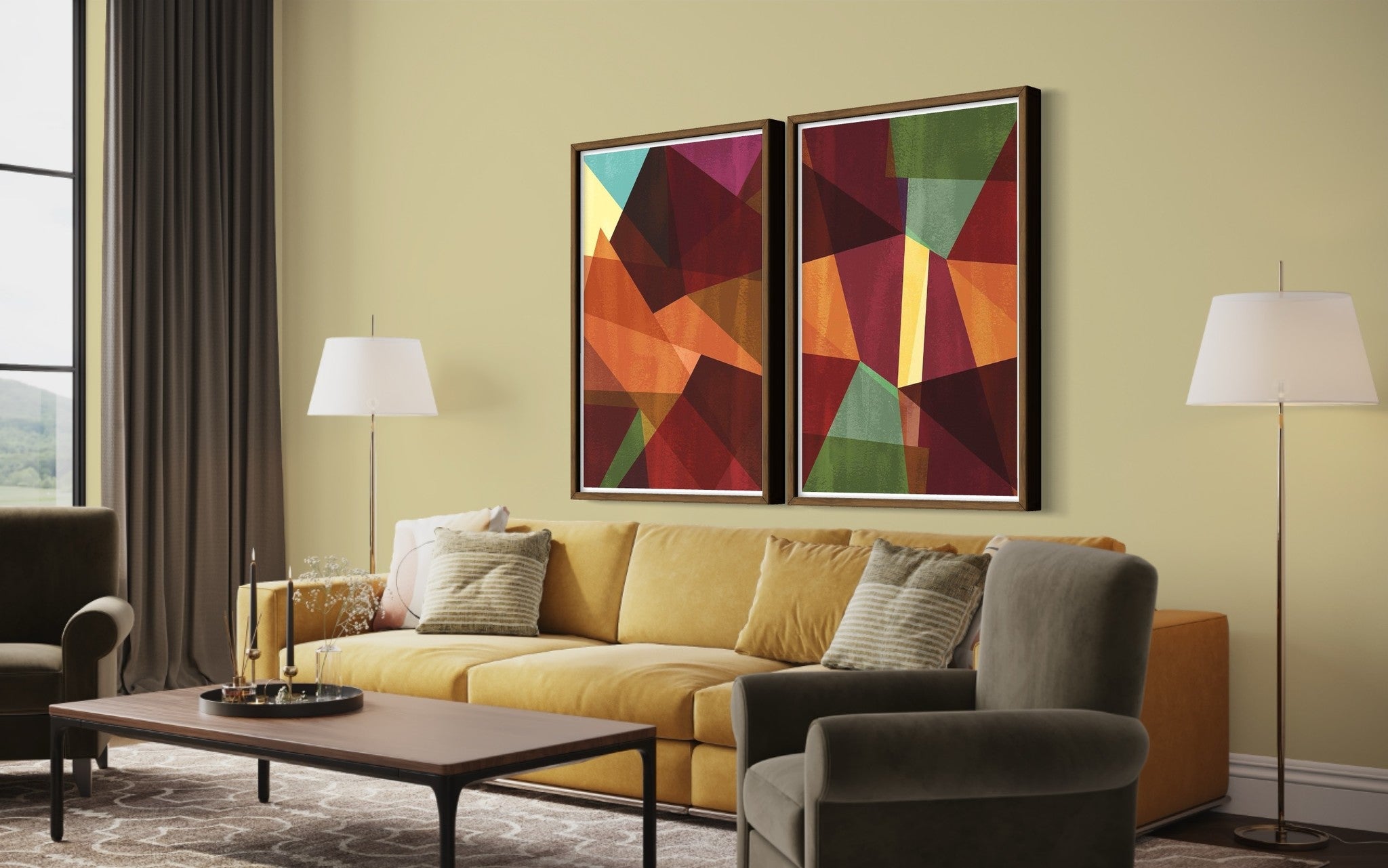 Cristalline II by Alejandro Franseschini presented in a curated interior design
