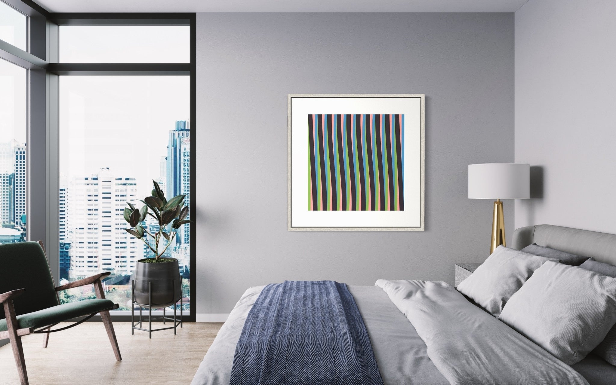 Kinetic by Alejandro Franseschini presented in a curated interior design