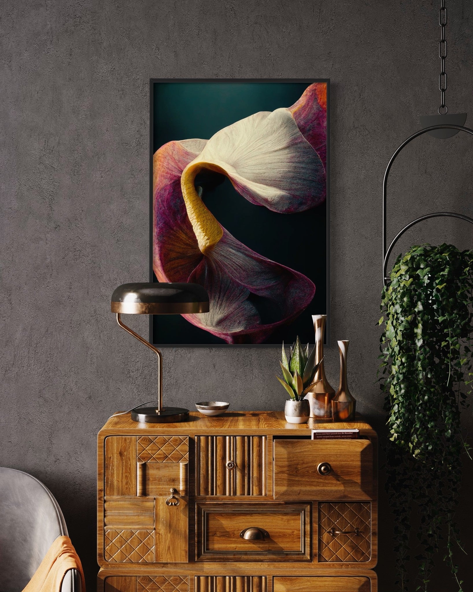 Petals by H. Grau shown in a minimalist home decor setting