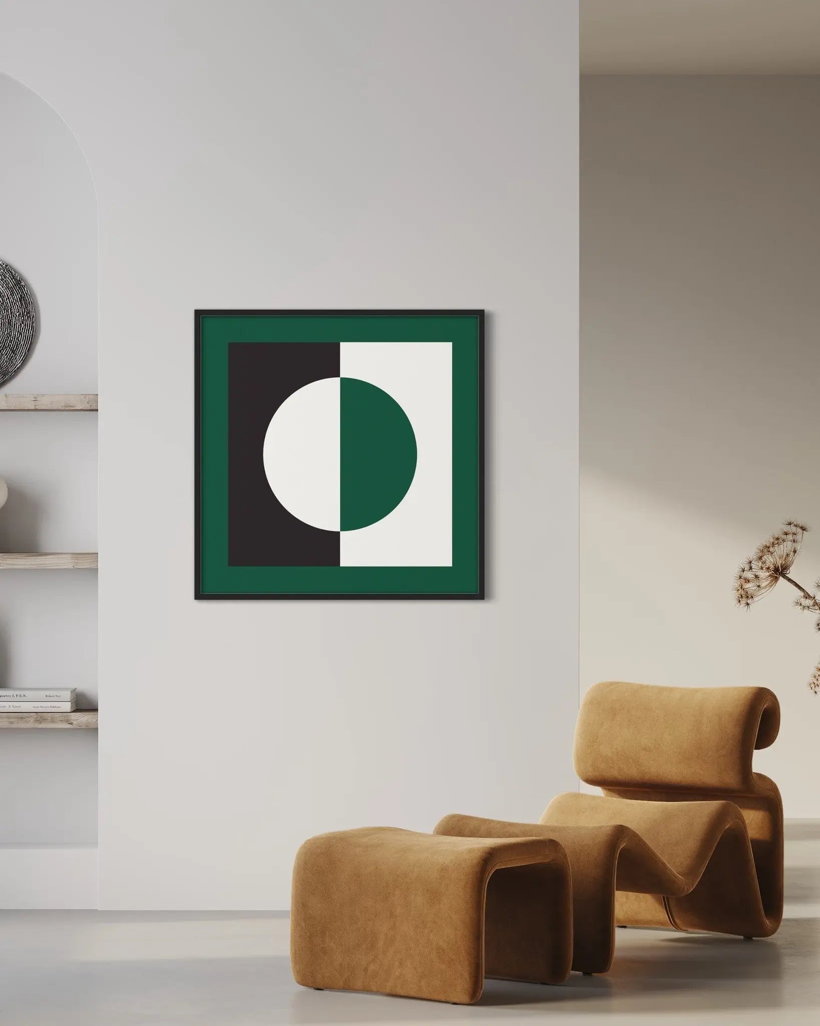 Face To Face by Francesco Alessandrini featured in an elegant interior space