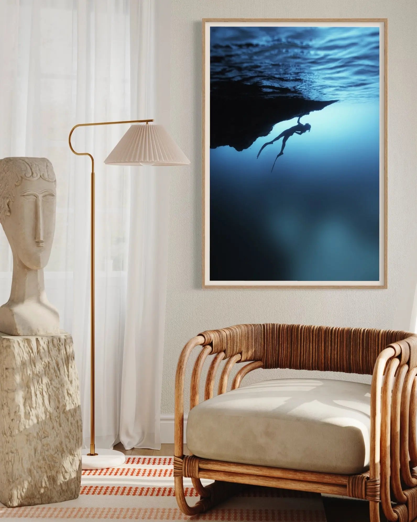 Inmersion by Enric Gener showcased in a designer room setting