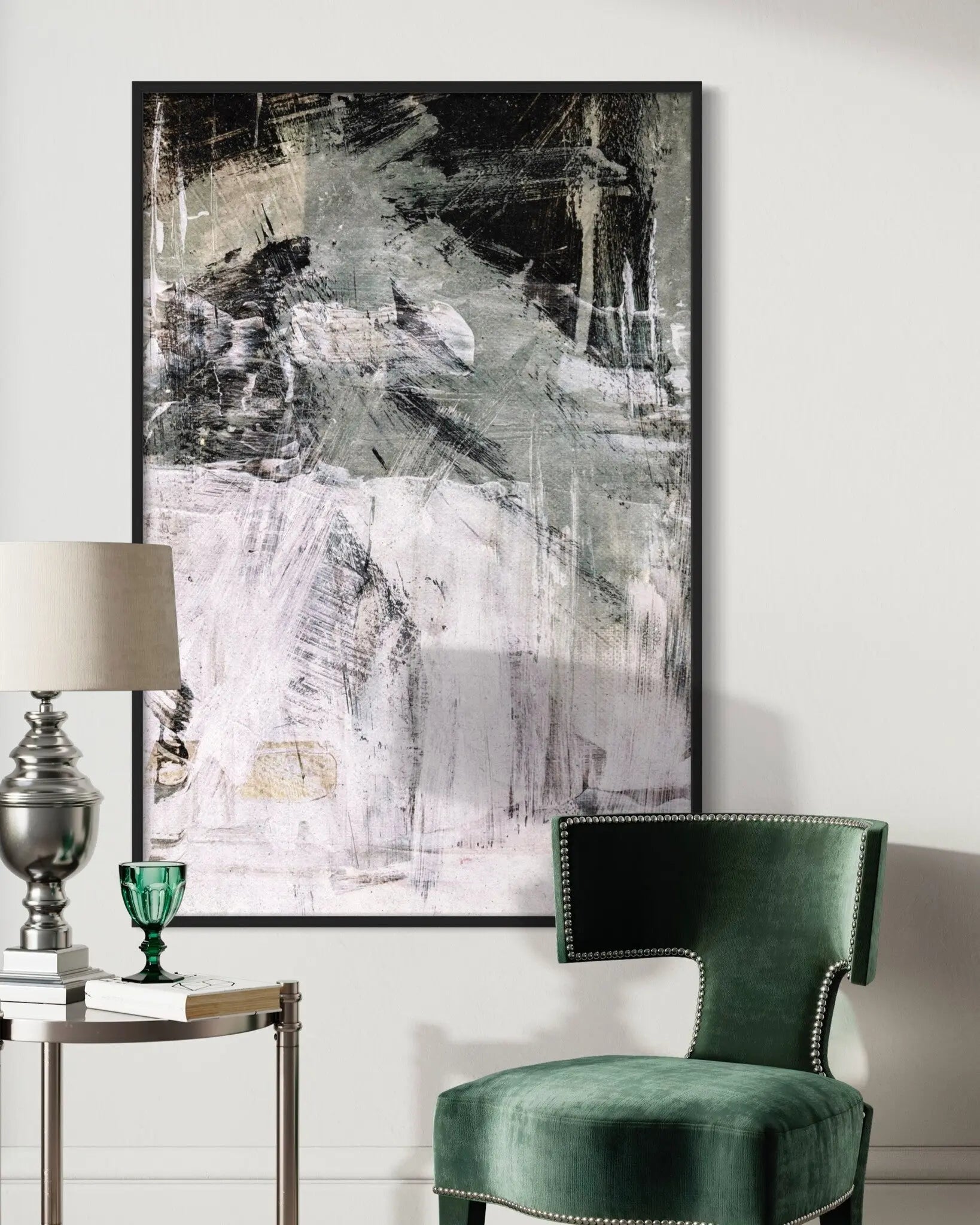 This Way Out by Alejandro Franseschini styled in a contemporary interior setting