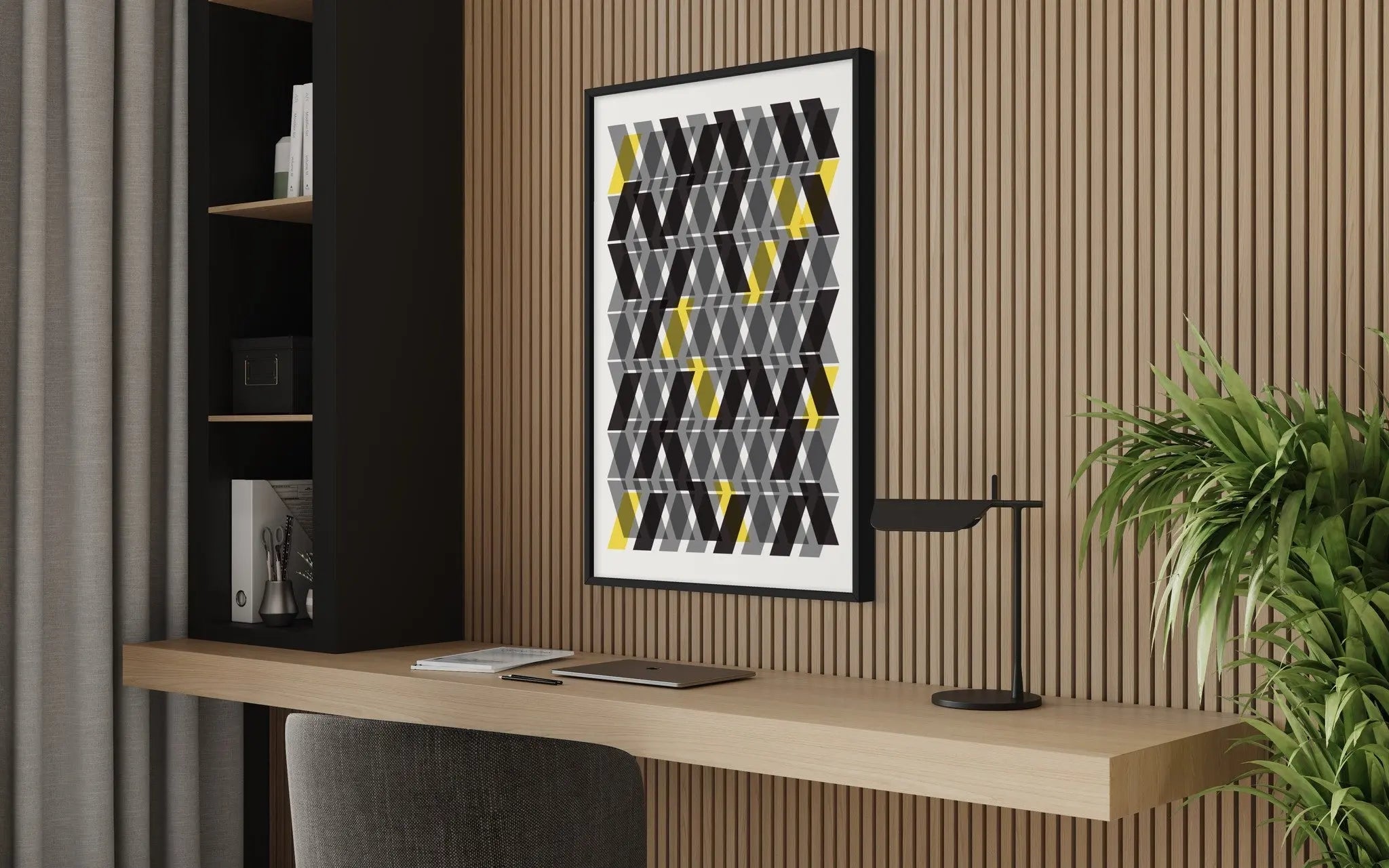 Tribes by Alejandro Franseschini featured in an elegant interior space
