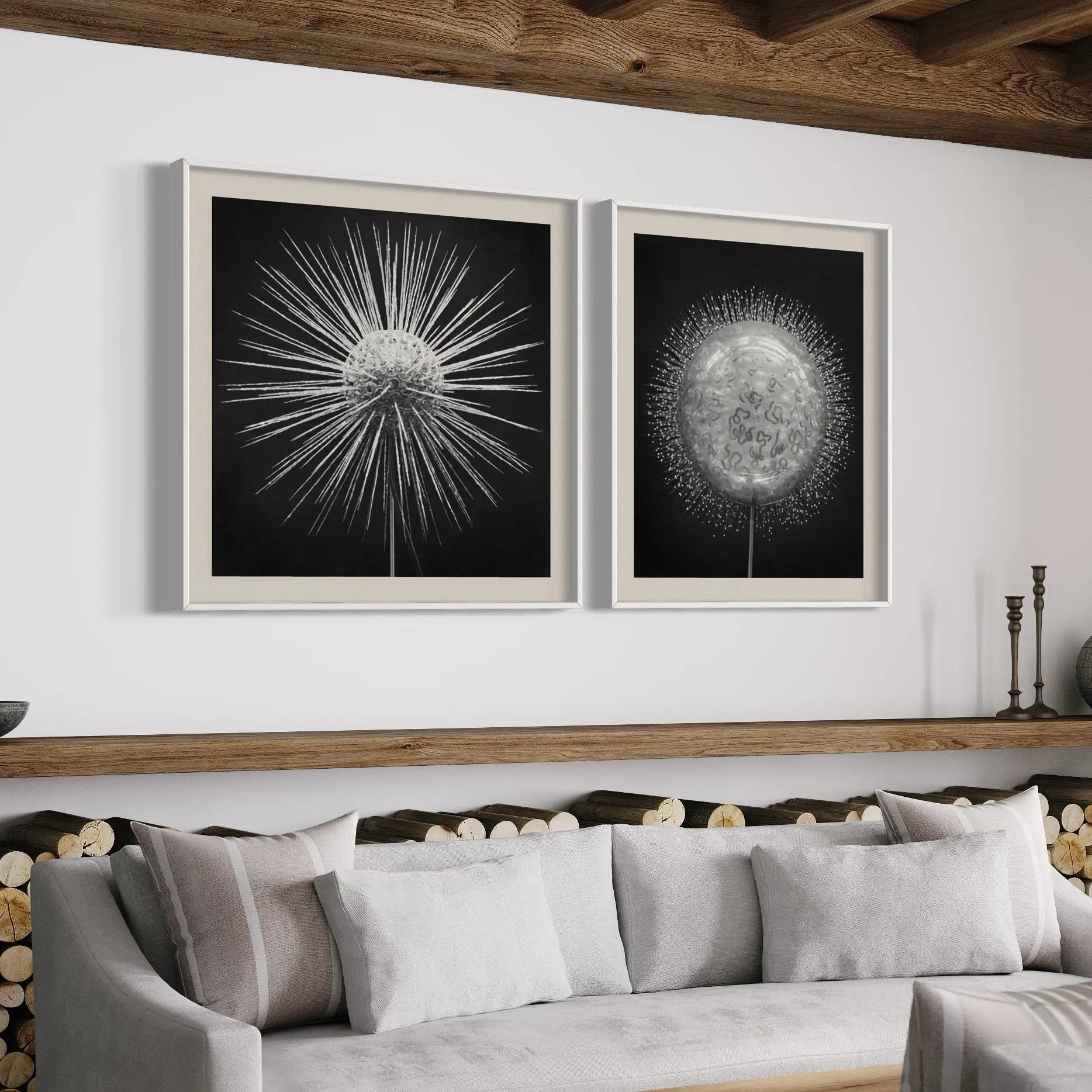 Clathrulina Elegans by Paul Thompson installed in a luxury residential interior