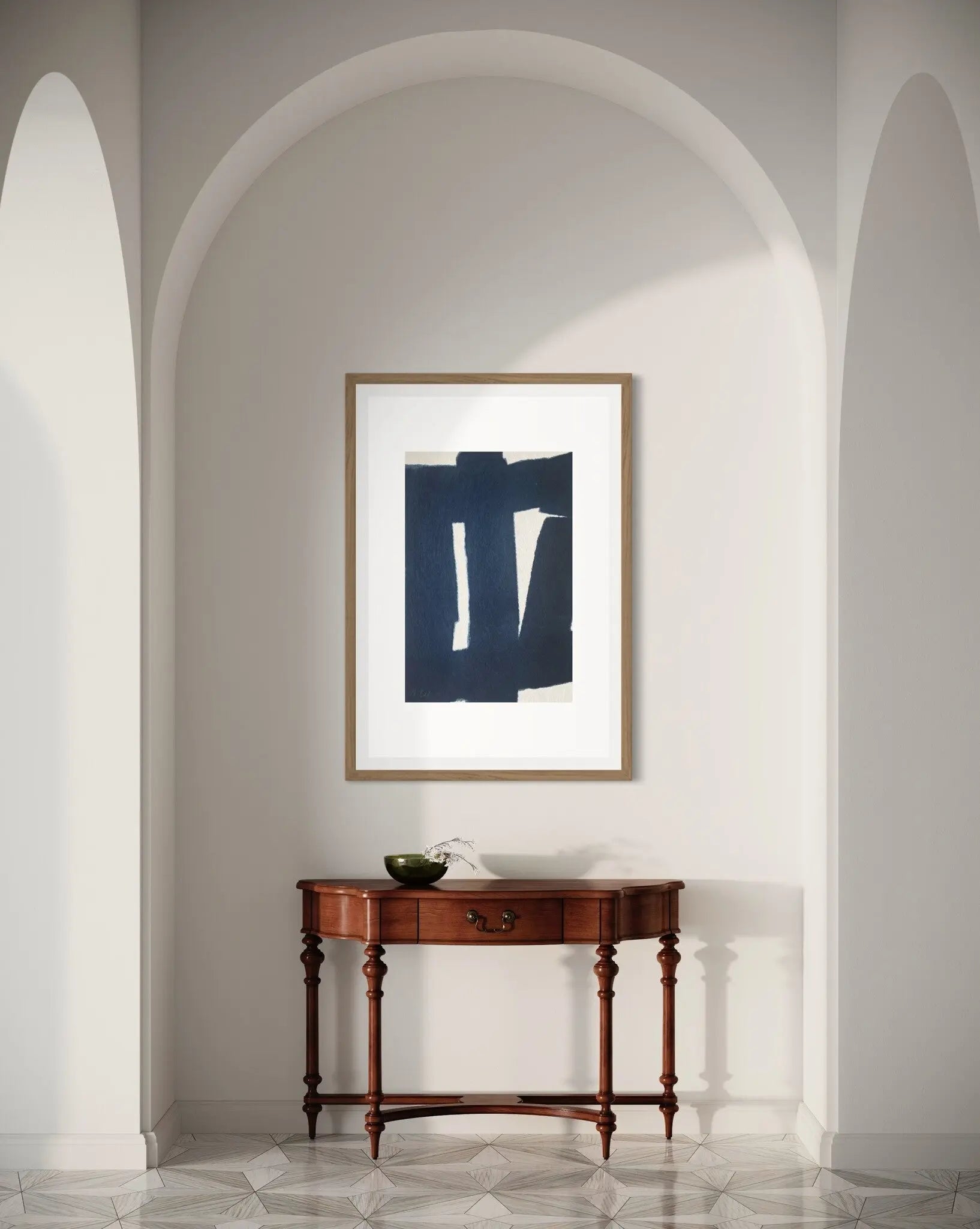 Ma Series 5 by Marie Adeline displayed in a modern living room interior