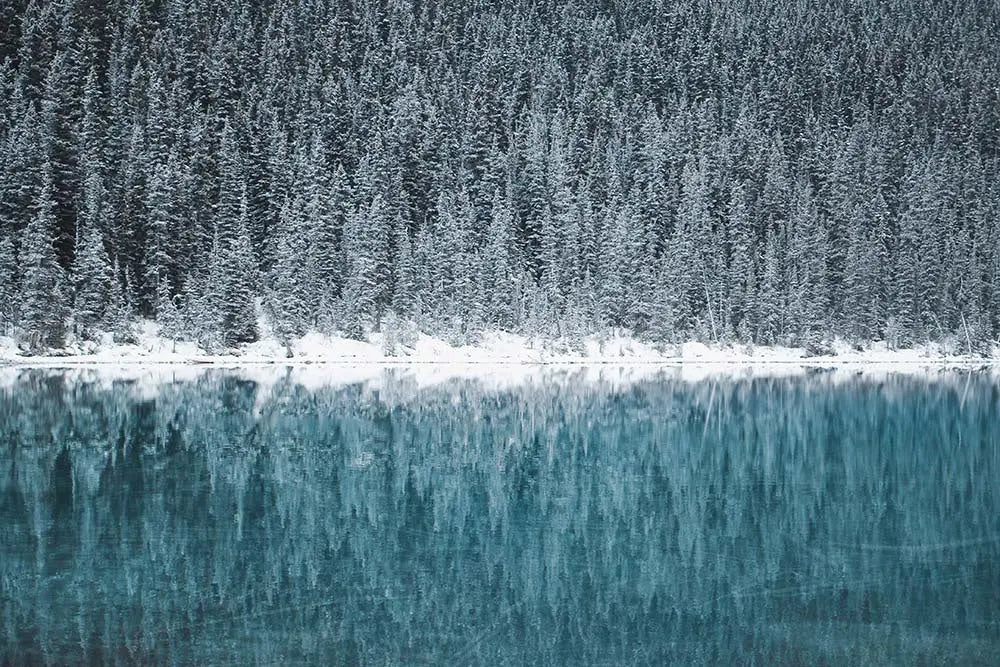Frosty Lake by J. Caspari, fine art paper print, The Picturalist