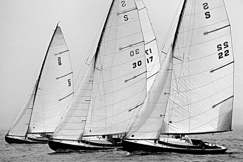 S-Boats in Line by Kevin Dailey, fine art paper print, The Picturalist