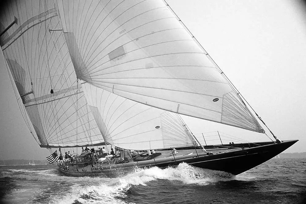 Shamrock J Class by Kevin Dailey, fine art paper print, The Picturalist