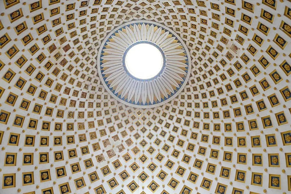 Converging Dome displayed in a modern living room interior