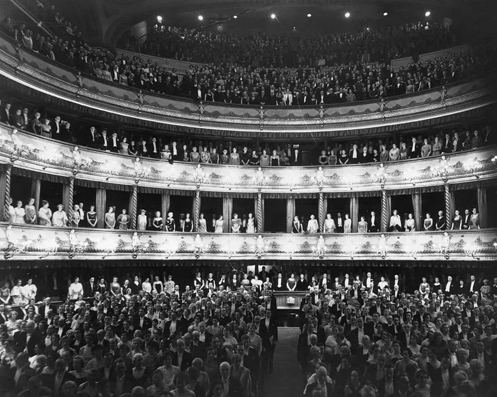 First Nighters 1925 at Royal Opera House, fine art print, The Picturalist