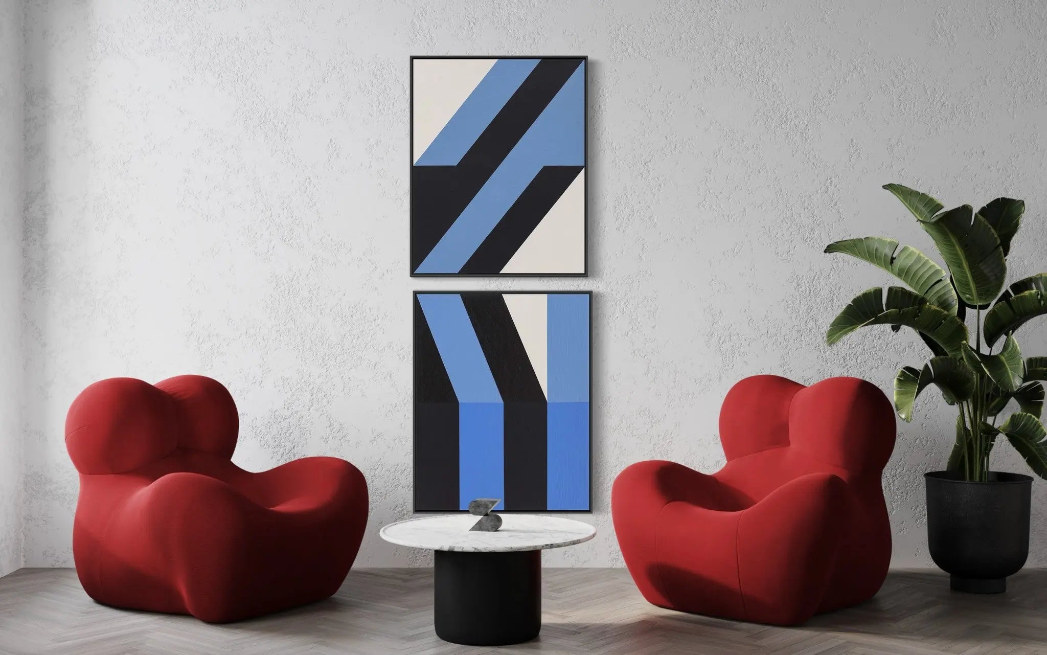 Assembly 04 by Rodrigo Martin shown in a minimalist home decor setting