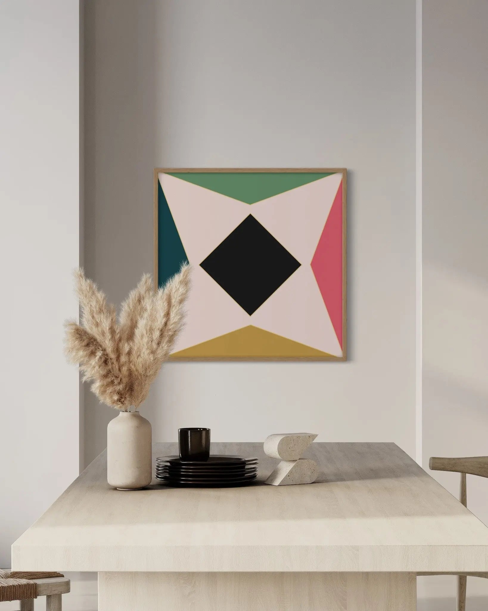 Rombo by Alejandro Franseschini installed in a luxury residential interior
