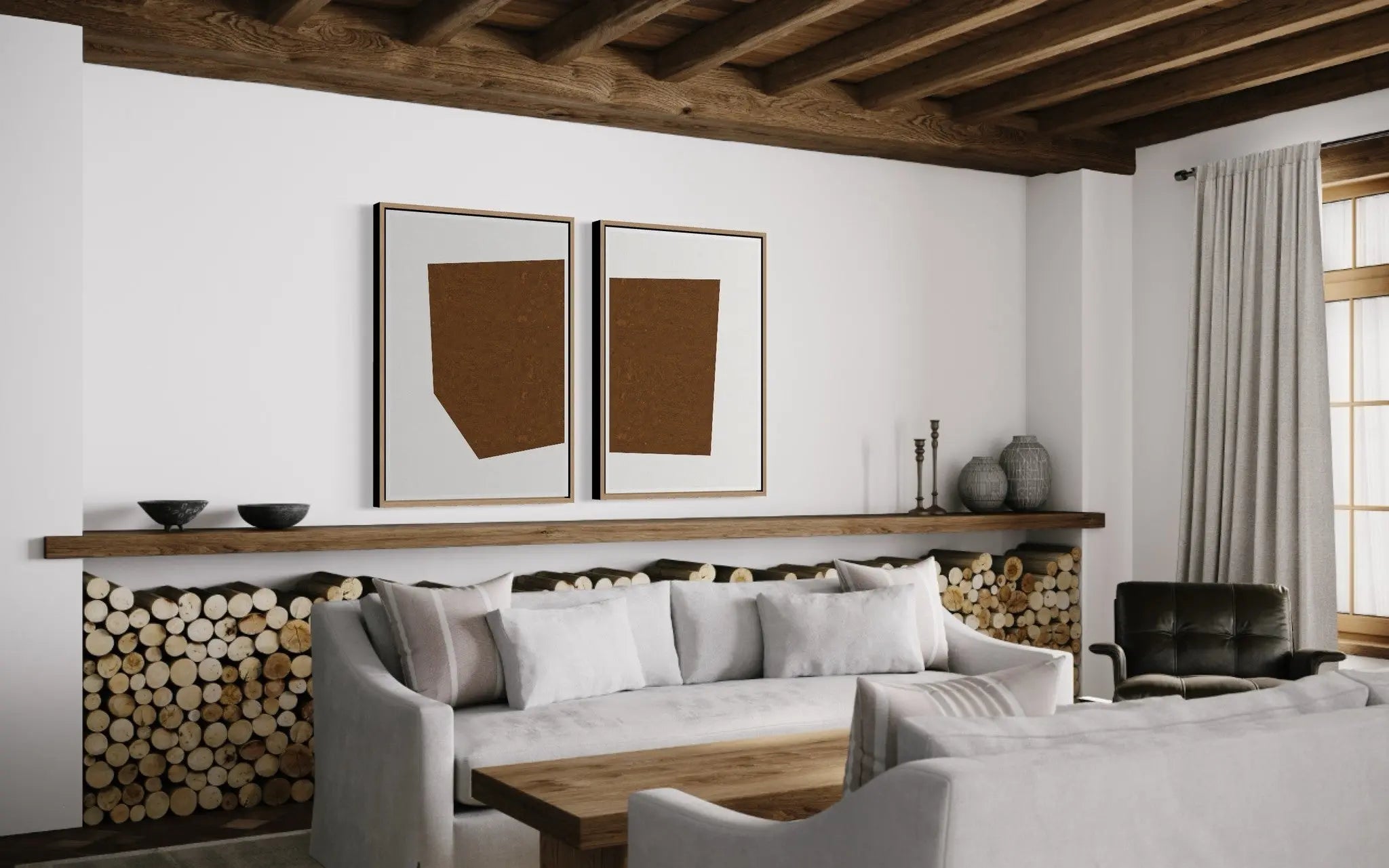 Rapture 1 by Alejandro Franseschini featured in an elegant interior space