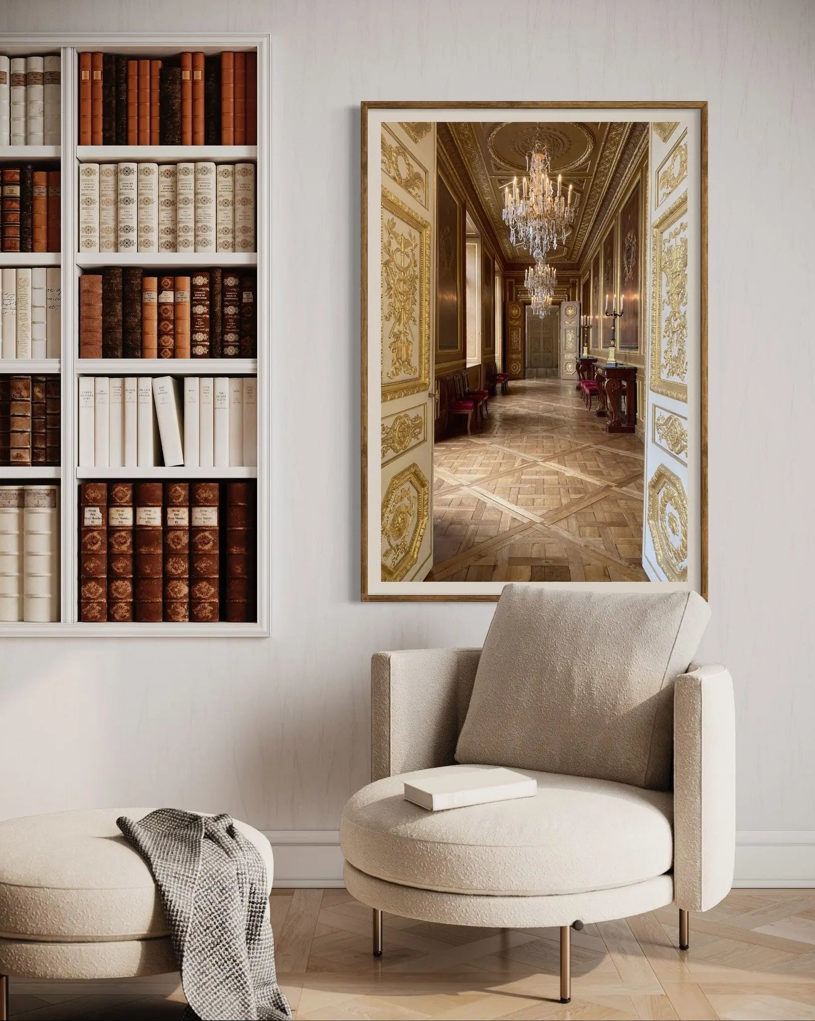 Passage De L' Hotel De La Marine by Baptiste Marsac showcased in a designer room setting