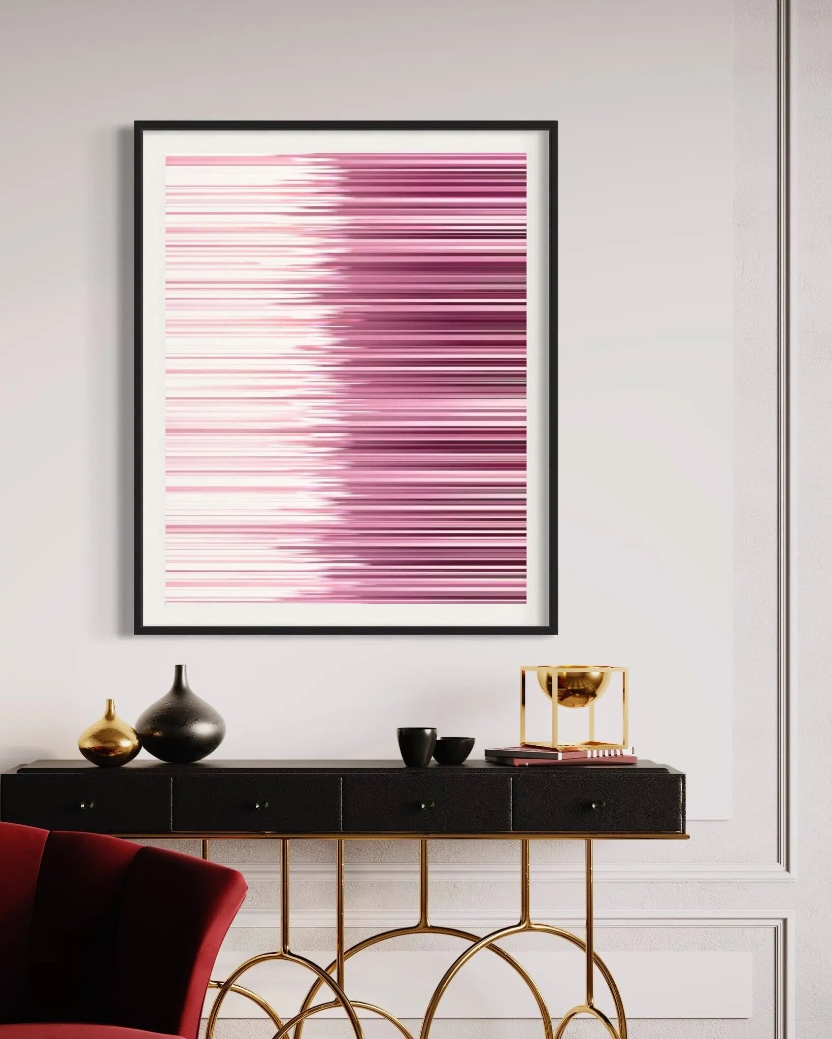 Find The Begining by Florence Daries styled in a contemporary interior setting