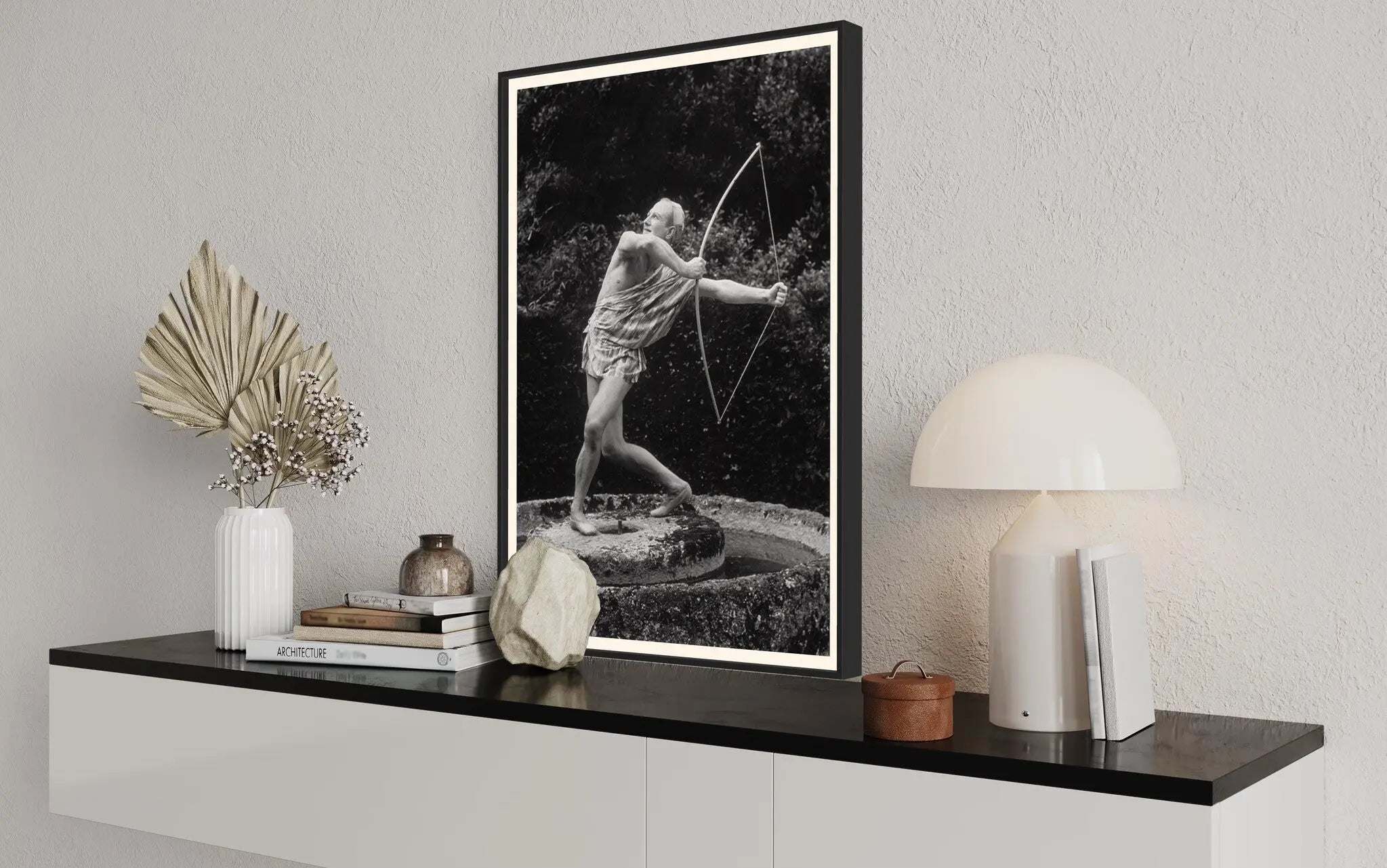 Vintage Cupid Dance 1935 by Sasha presented in a curated interior design