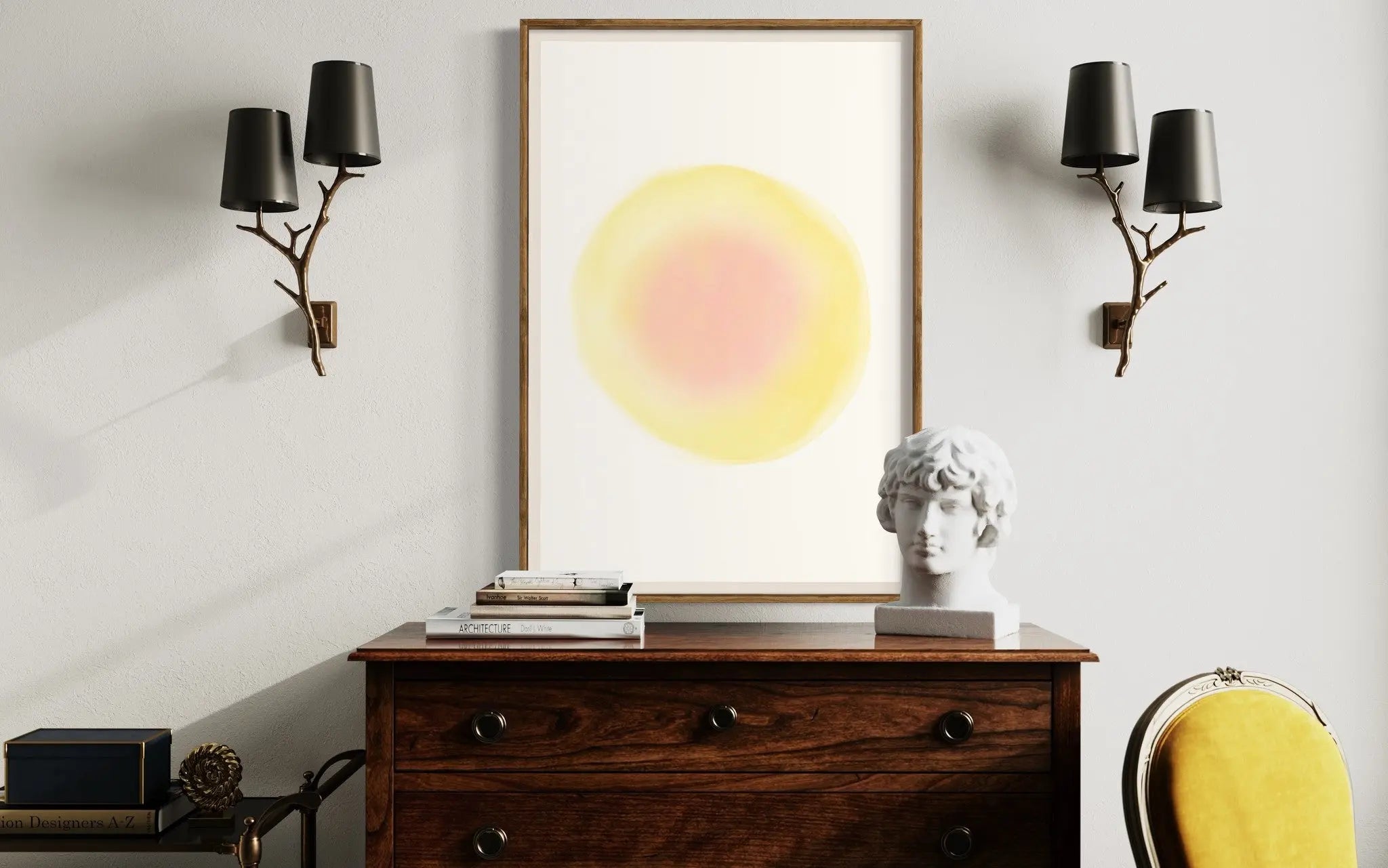Solar by Alejandro Franseschini displayed in a modern living room interior