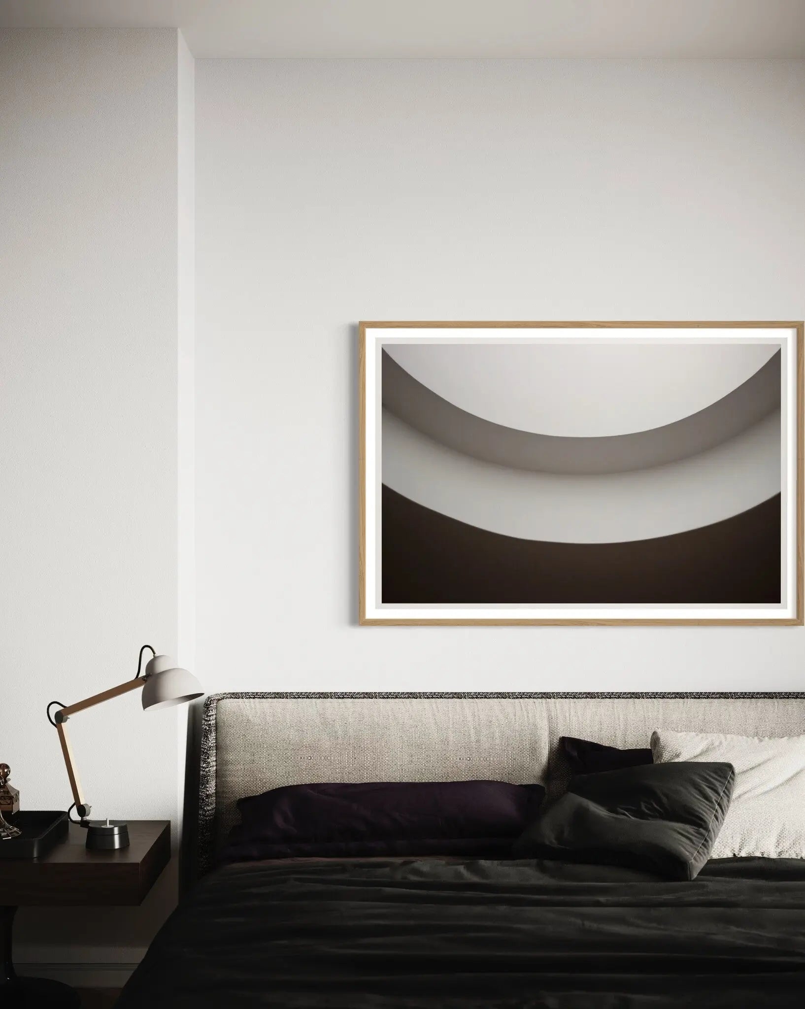 Unlimited by L. Del Cruz styled in a contemporary interior setting