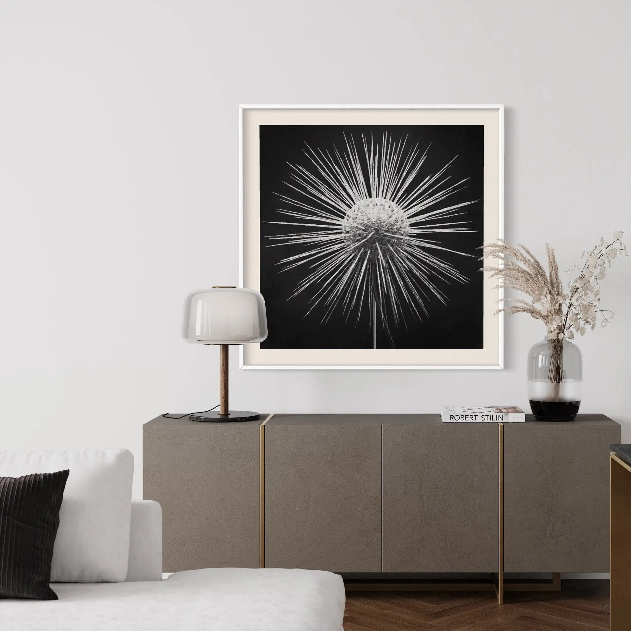 Clathrulina Elegans by Paul Thompson presented in a curated interior design