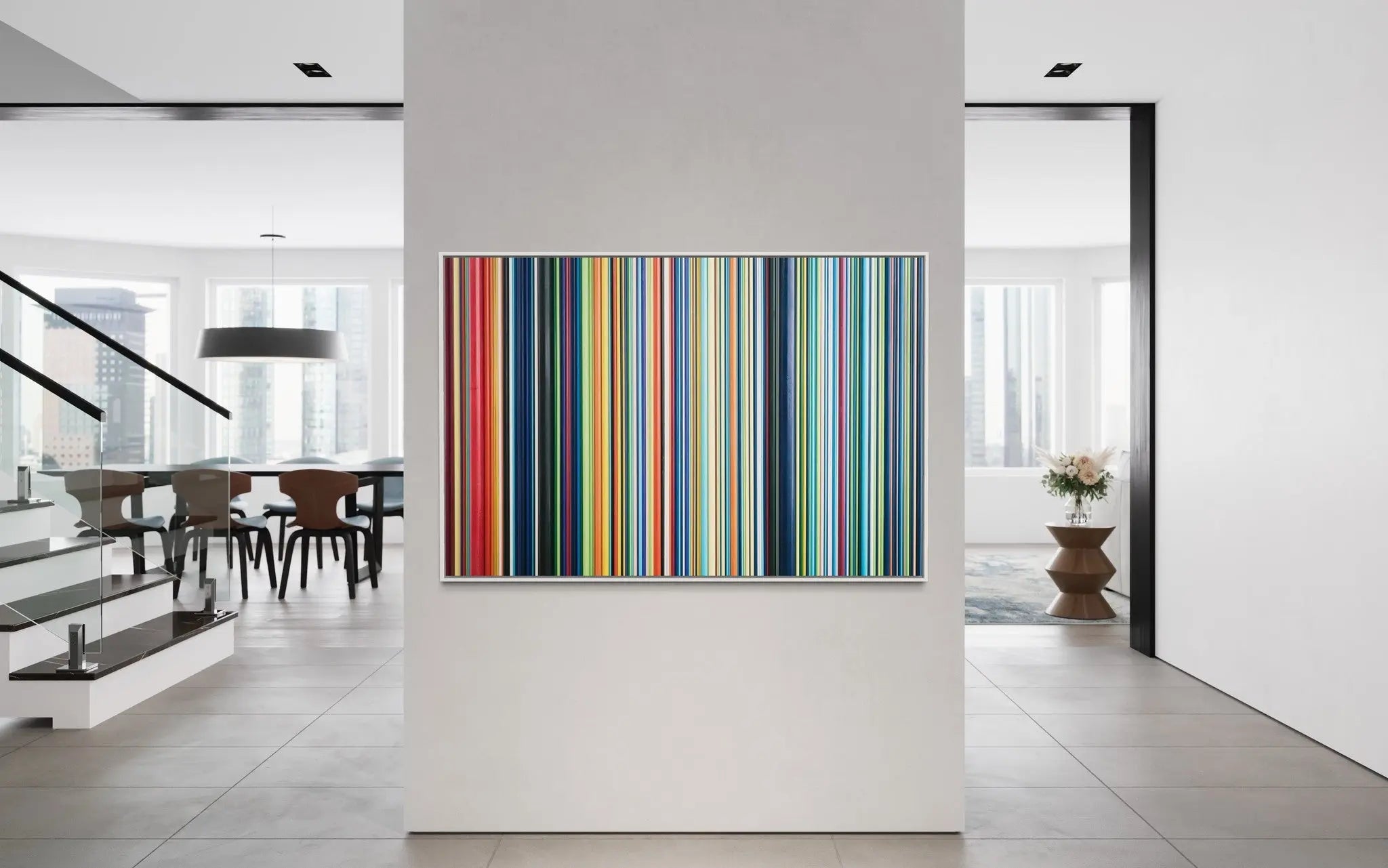 Gradient 10 by E. Blithe showcased in a designer room setting