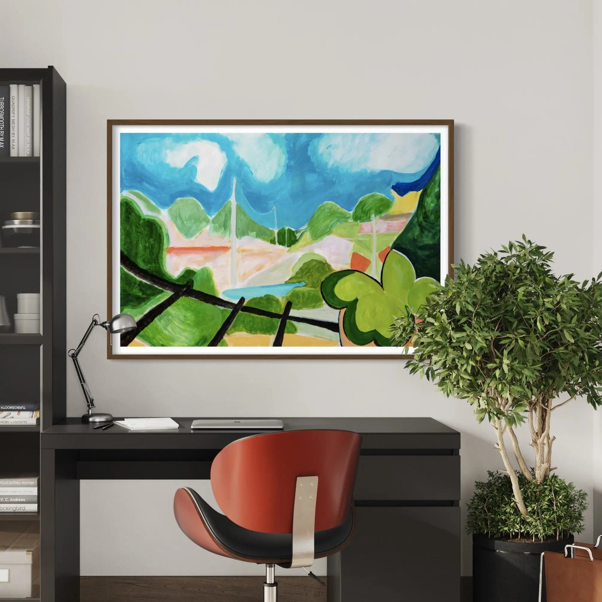 Caracas by Evelyn Ogly styled in a contemporary interior setting
