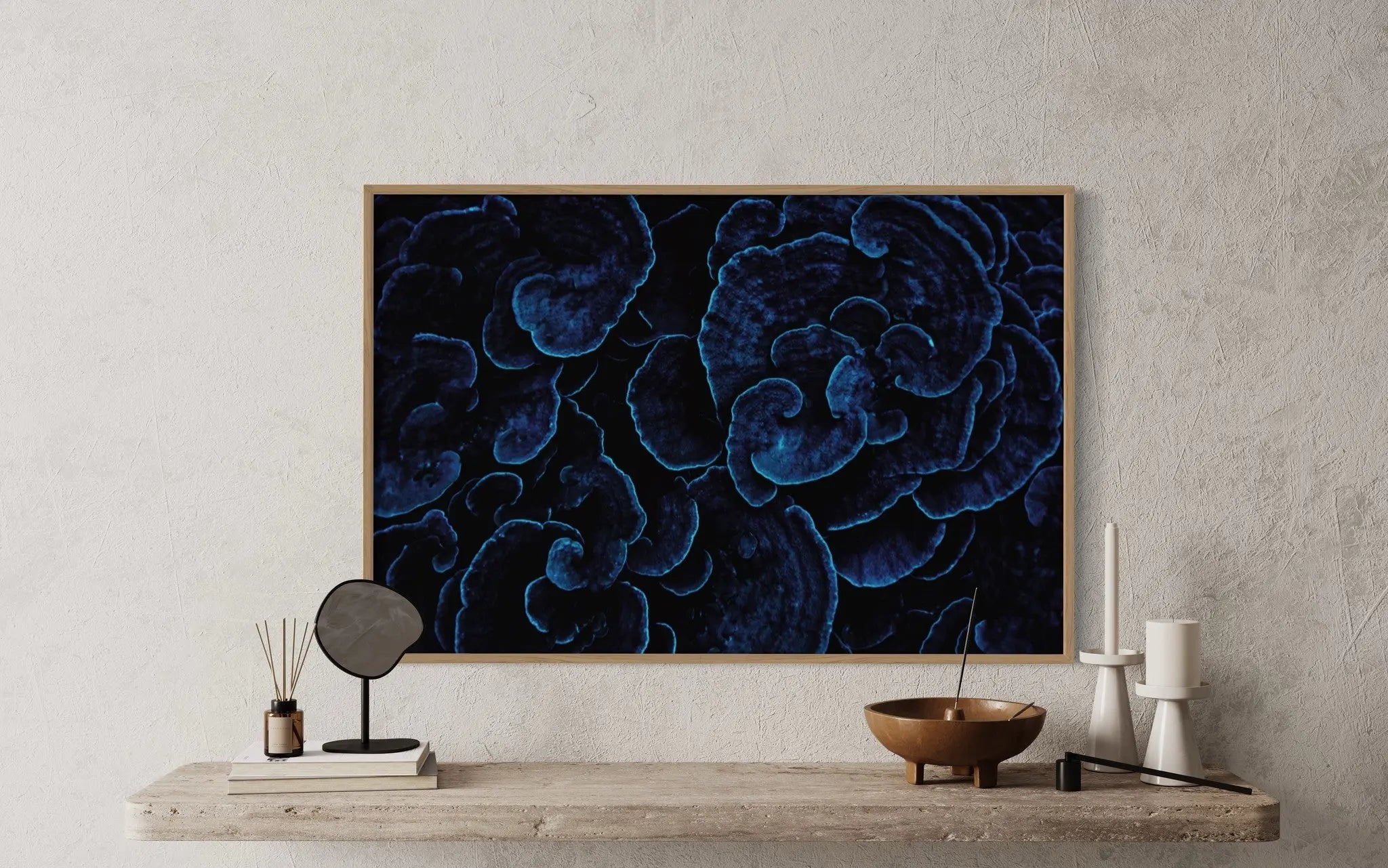 Sea Coral II by Enric Gener installed in a luxury residential interior