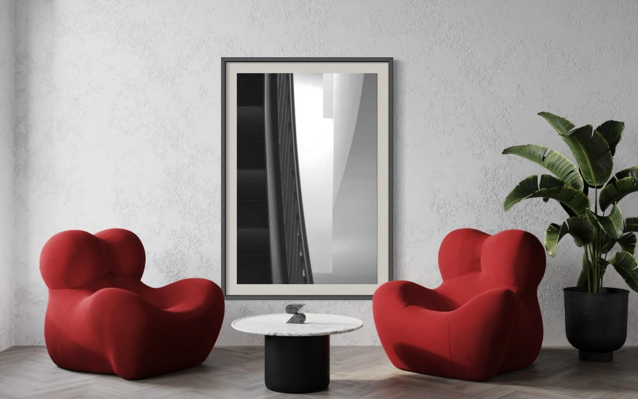 Treppe by Wassily Kazimirski styled in a contemporary interior setting