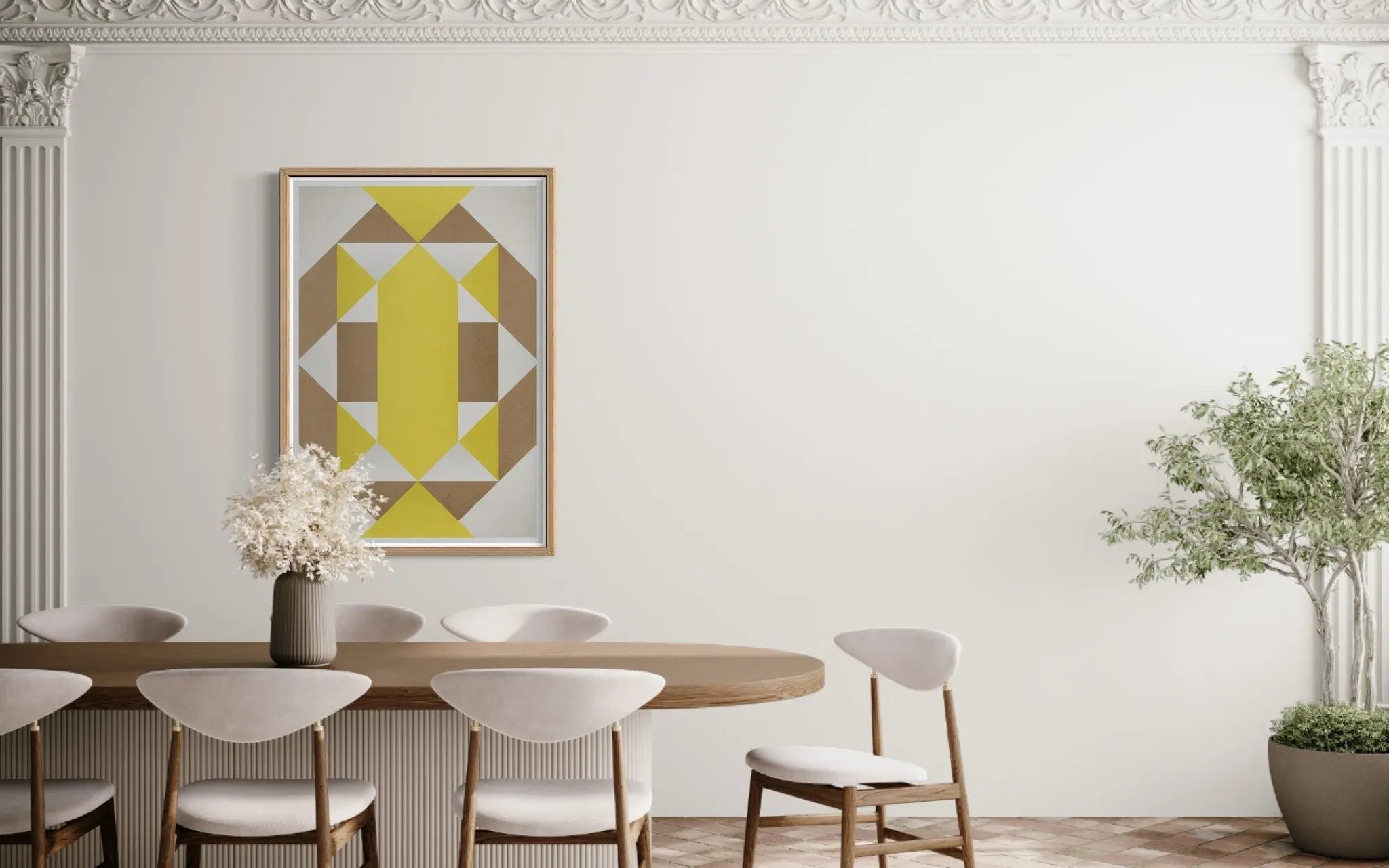 Tribal by Alejandro Franseschini presented in a curated interior design
