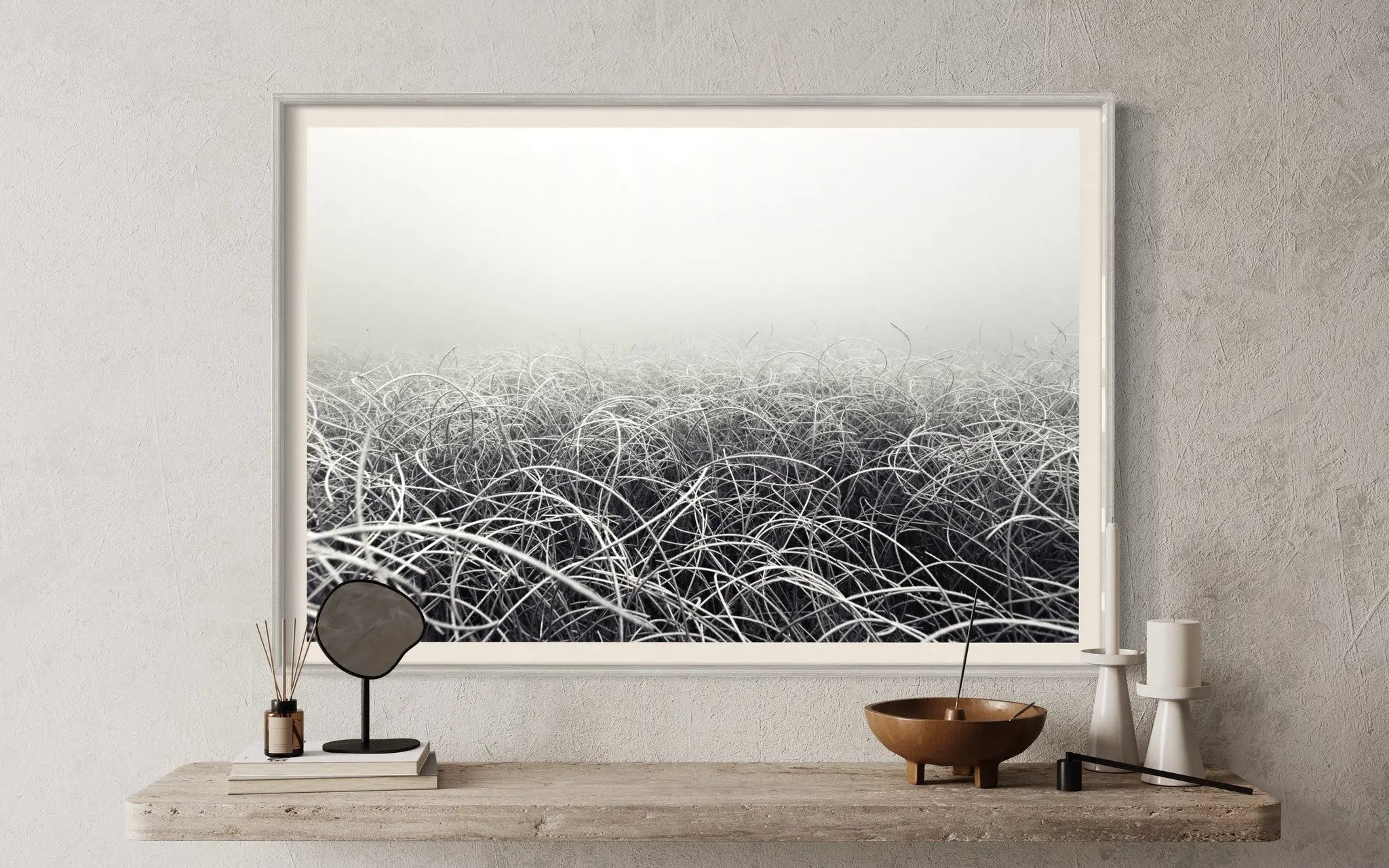 Seabed by Enric Gener presented in a curated interior design