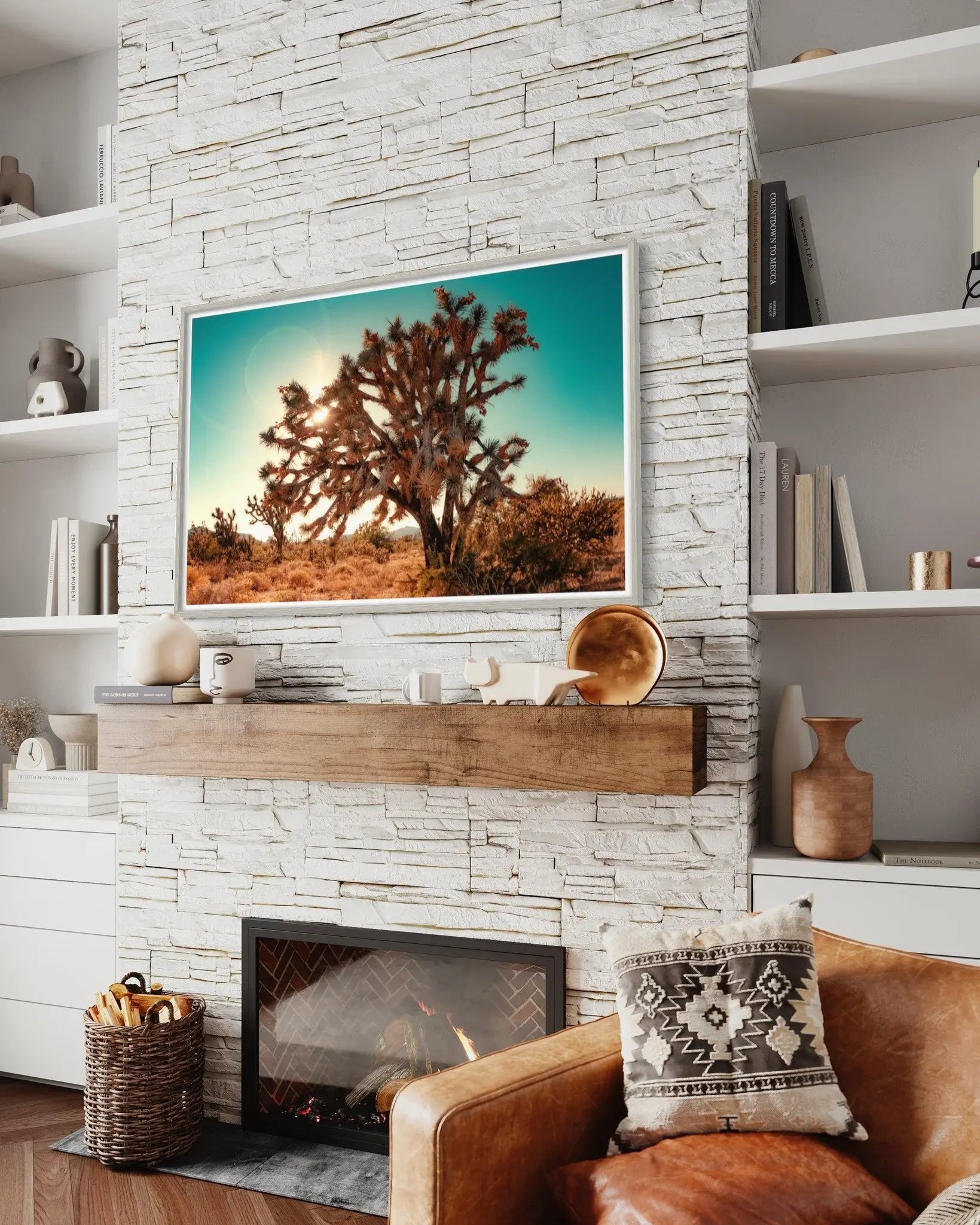 Desert Vintage by A. Vinicius styled in a contemporary interior setting