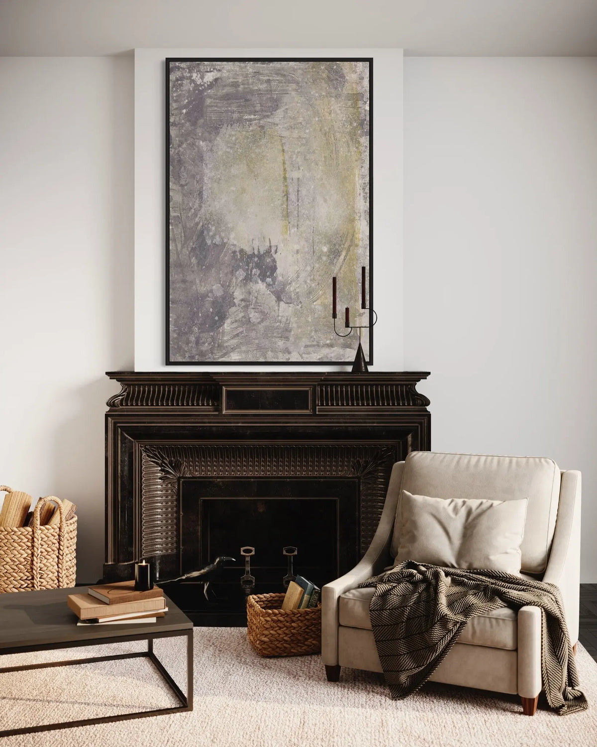 Catabolic by Evelyn Ogly presented in a curated interior design