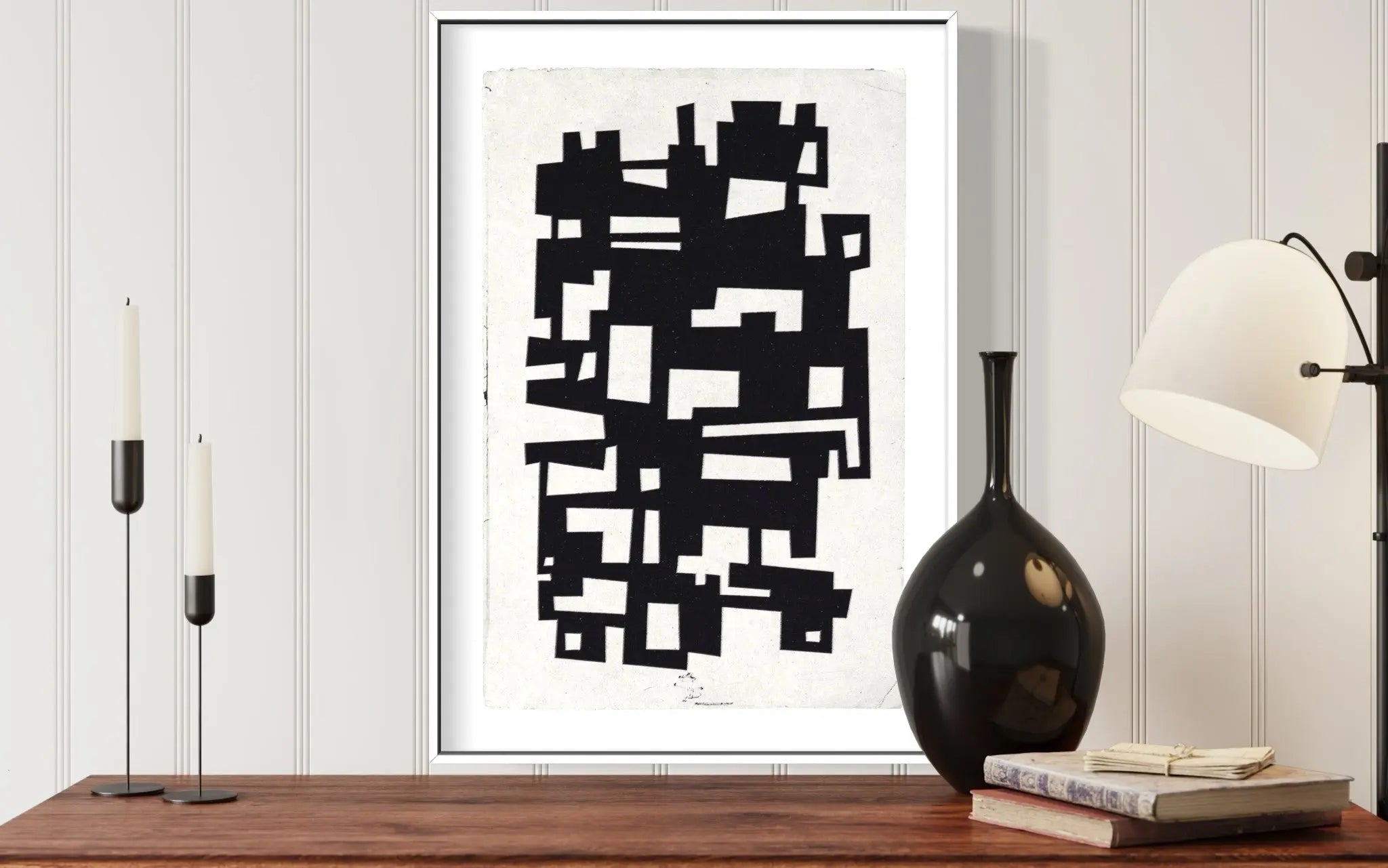 Colossal by Alejandro Franseschini displayed in a modern living room interior
