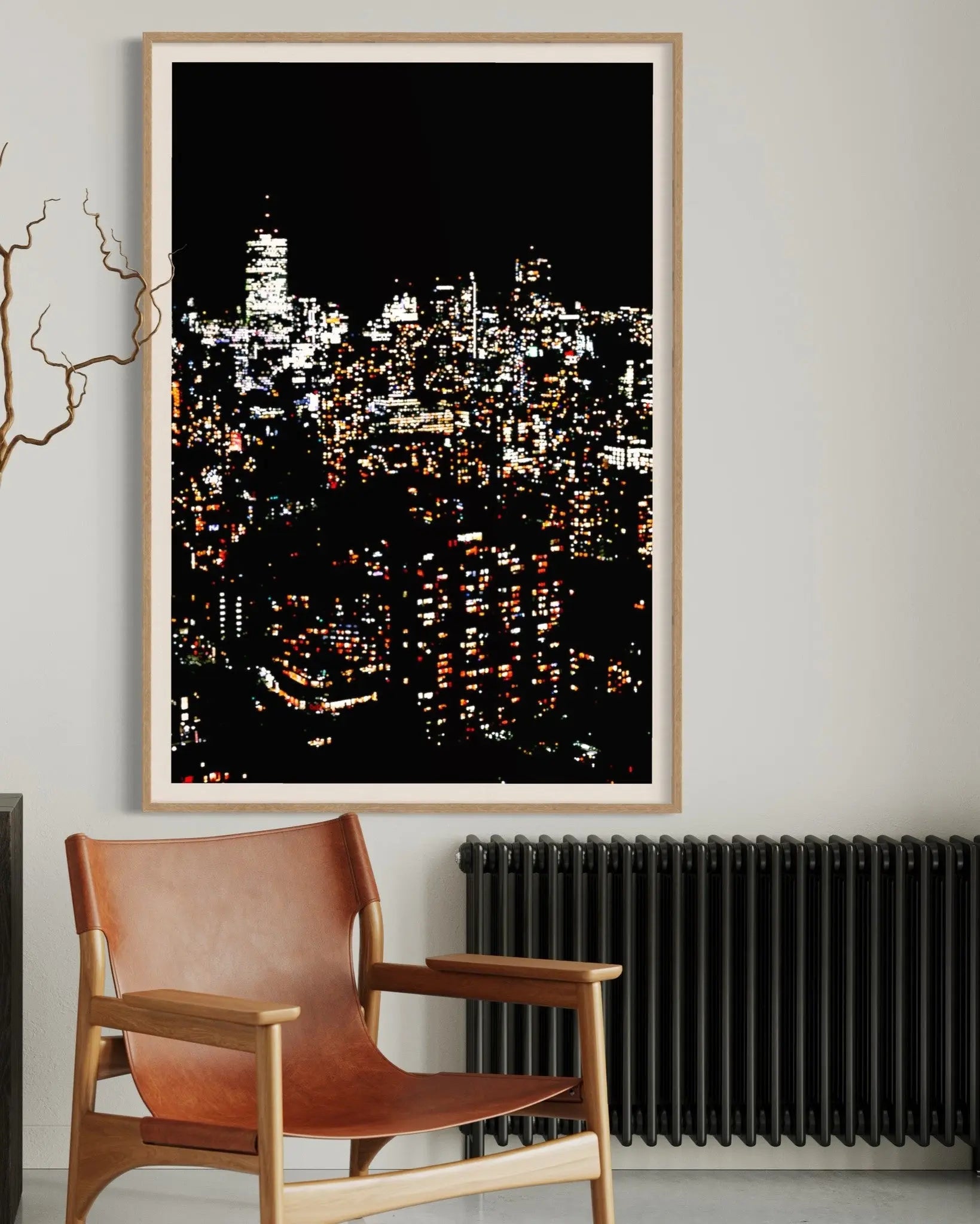 Citylights by Alejandro Franseschini featured in an elegant interior space