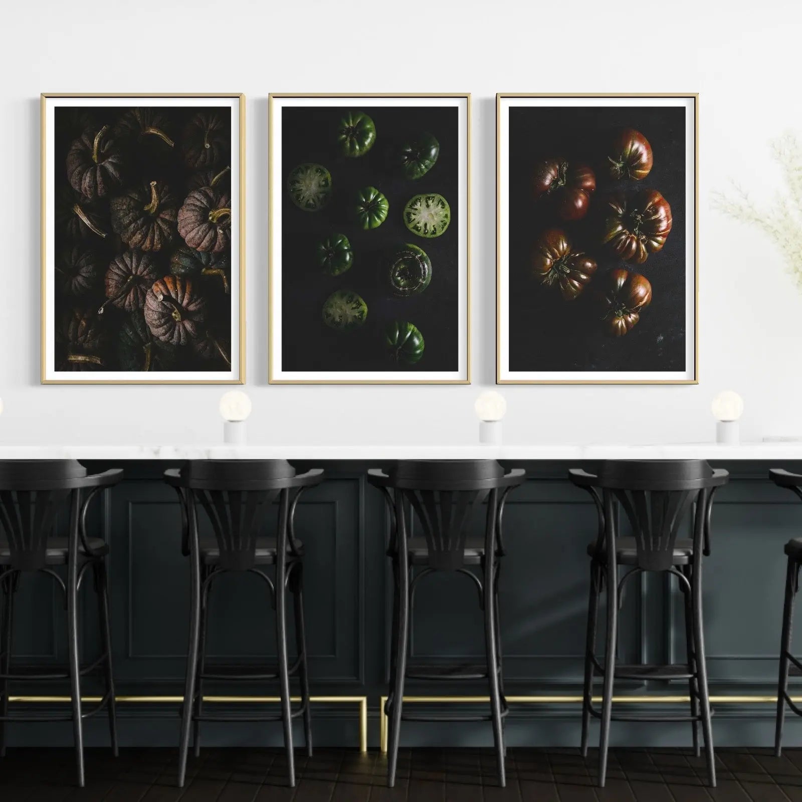 Green Tomatoes by Jed Gordon-Moran featured in an elegant interior space