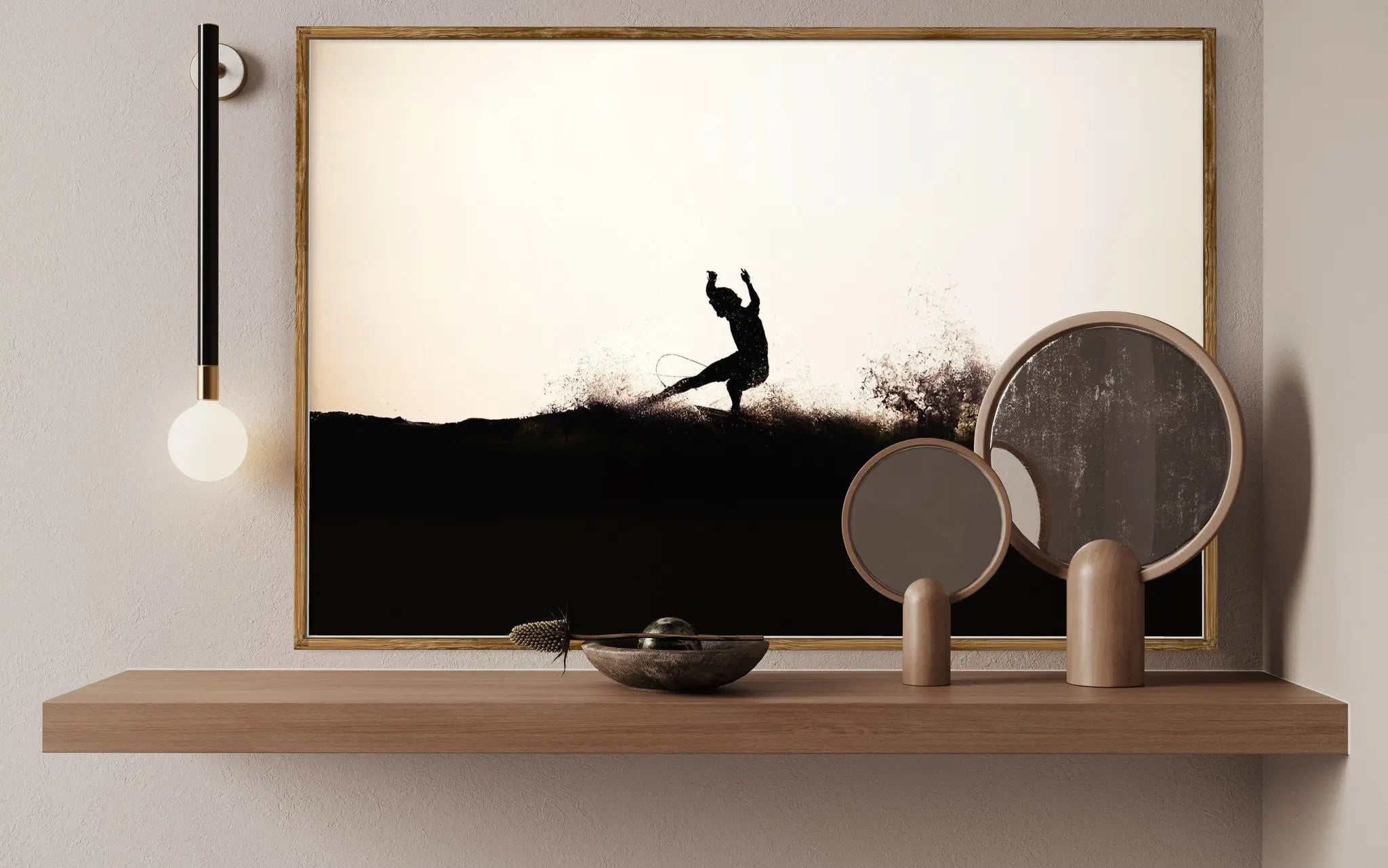 On the Edge by Enric Gener styled in a contemporary interior setting