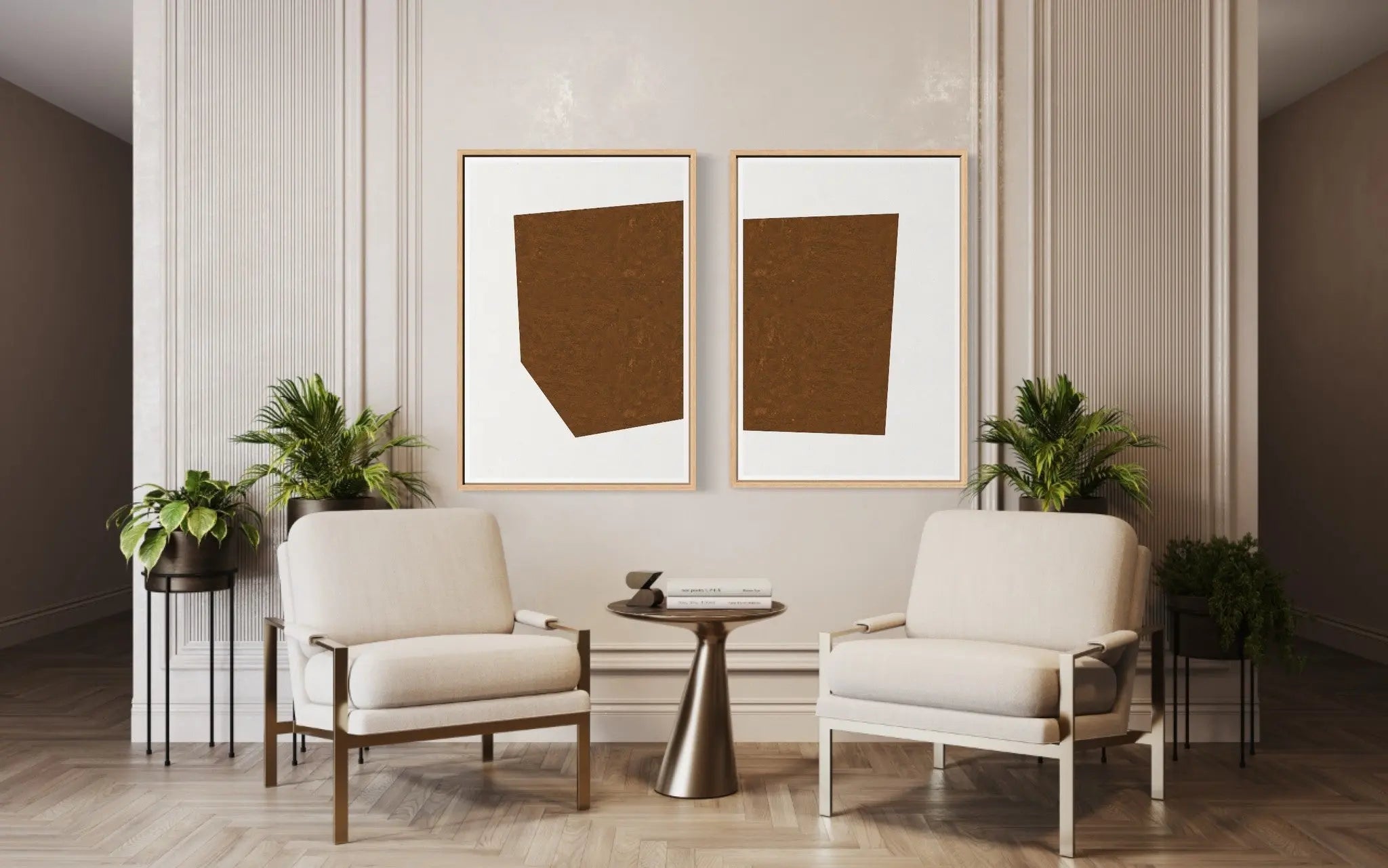 Rapture 2 by Alejandro Franseschini presented in a curated interior design