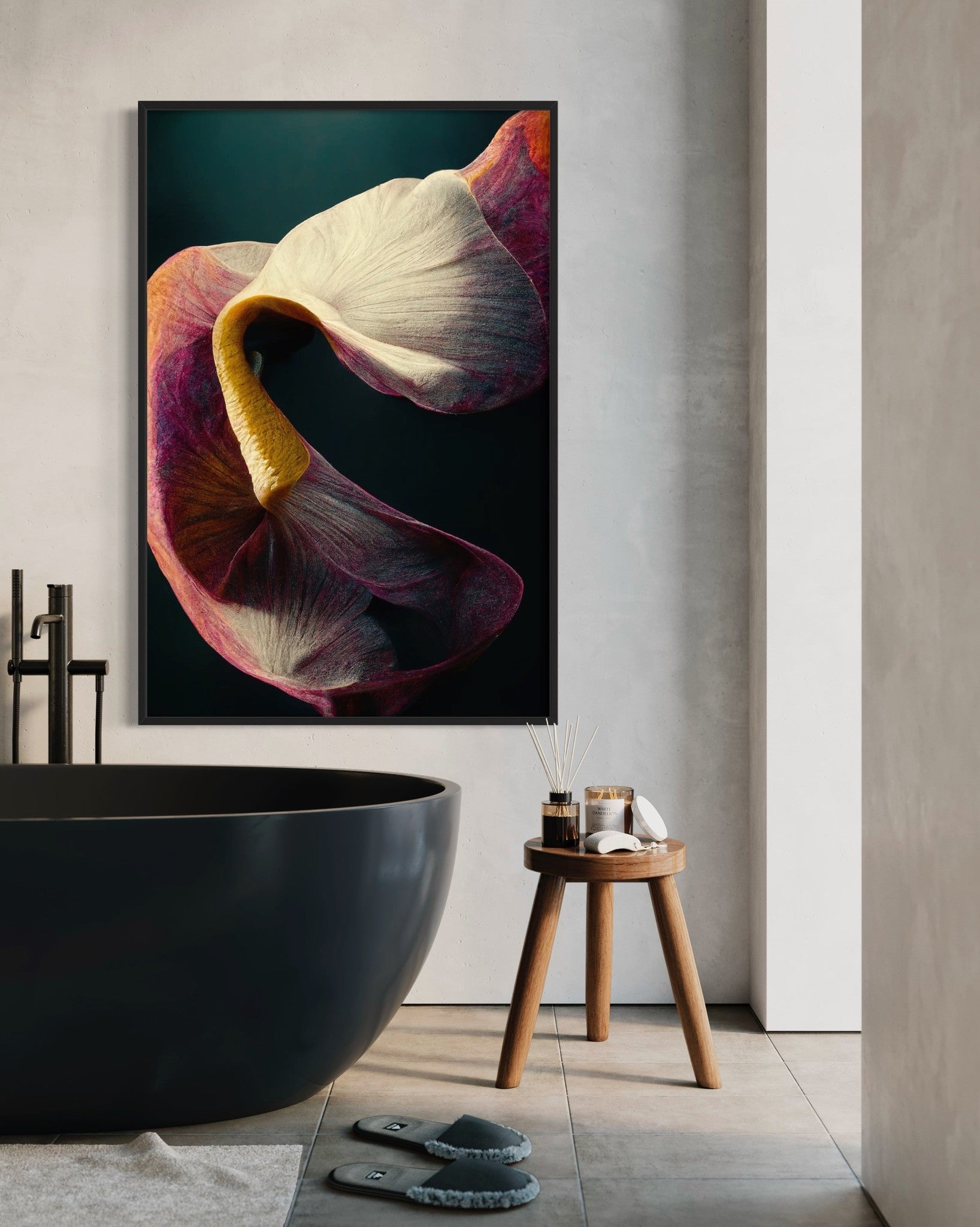 Petals by H. Grau hanging in a sophisticated office space
