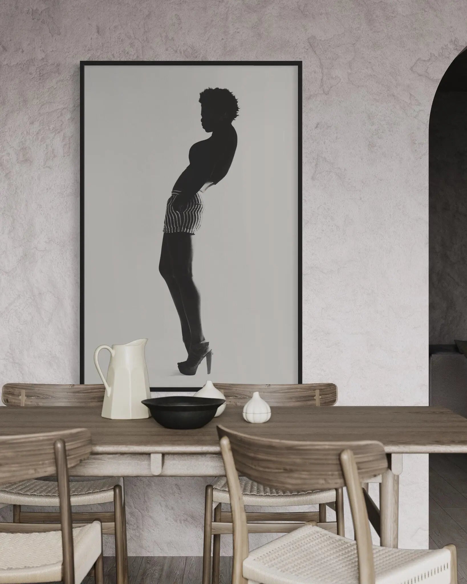 June by R. Velarde styled in a contemporary interior setting