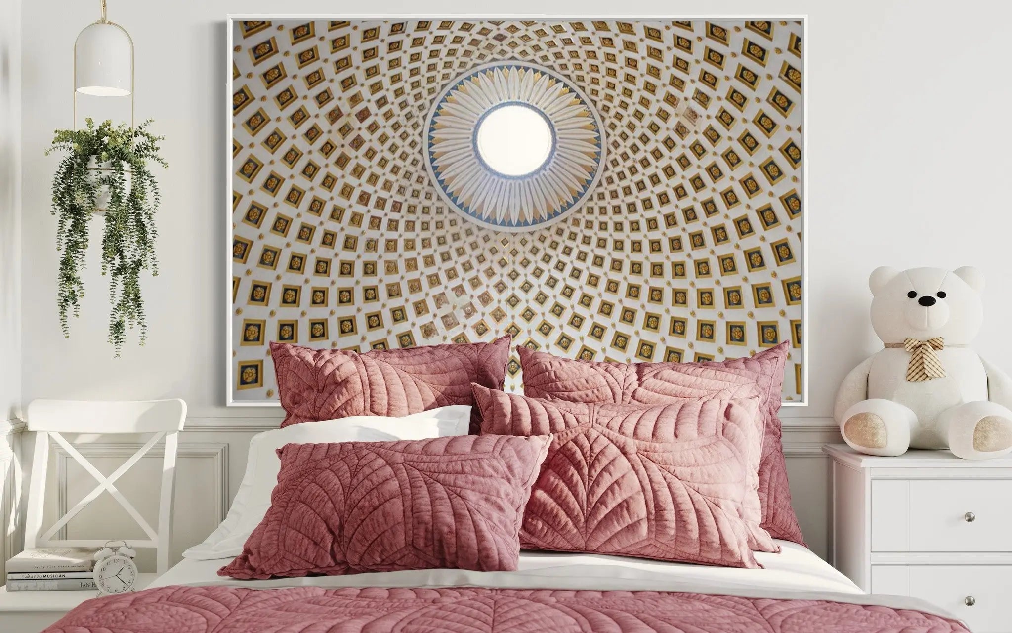 Converging Dome shown in a minimalist home decor setting