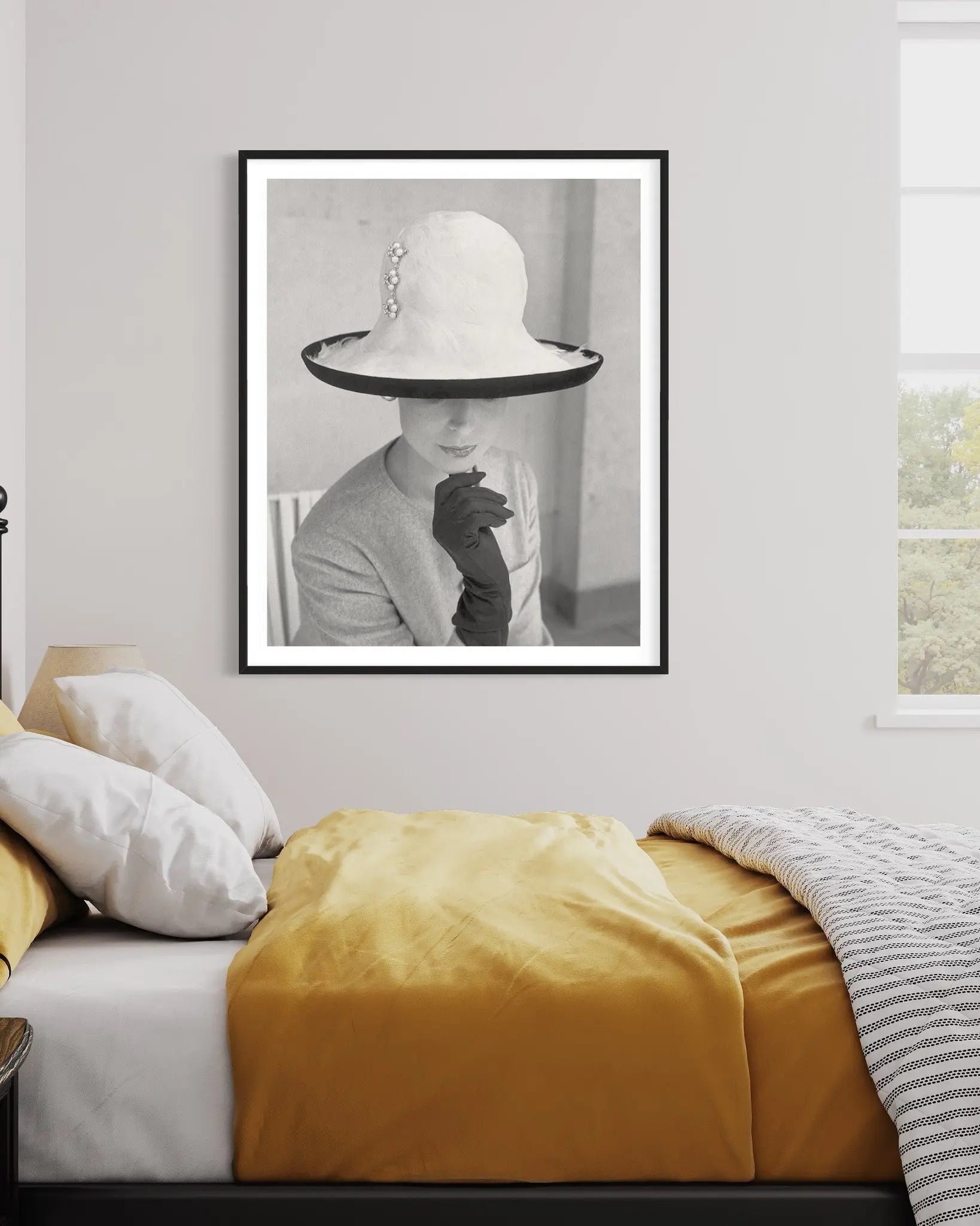 Brimful Of Fashion by William Vanderson showcased in a designer room setting