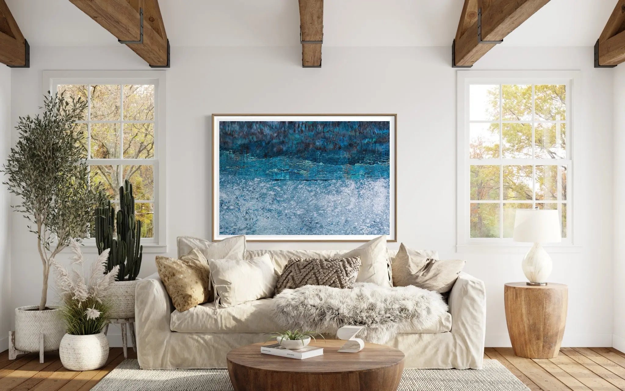 Agua by Ana Bonet featured in an elegant interior space