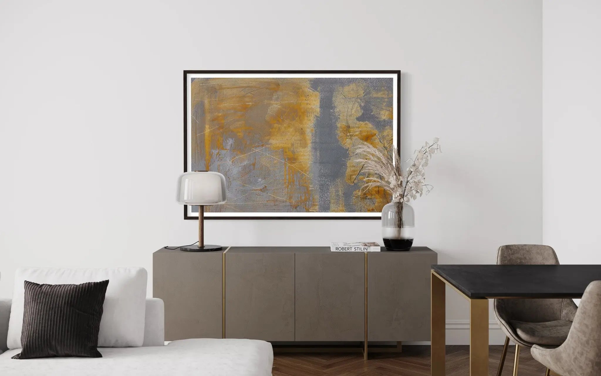 Cartografia by Evelyn Ogly featured in an elegant interior space