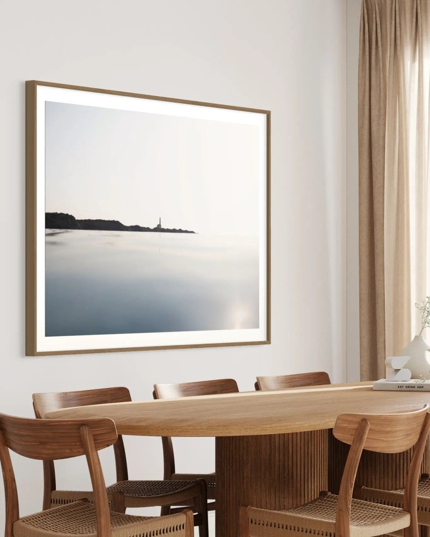 Lighthouse in Menorca by Enric Gener presented in a curated interior design